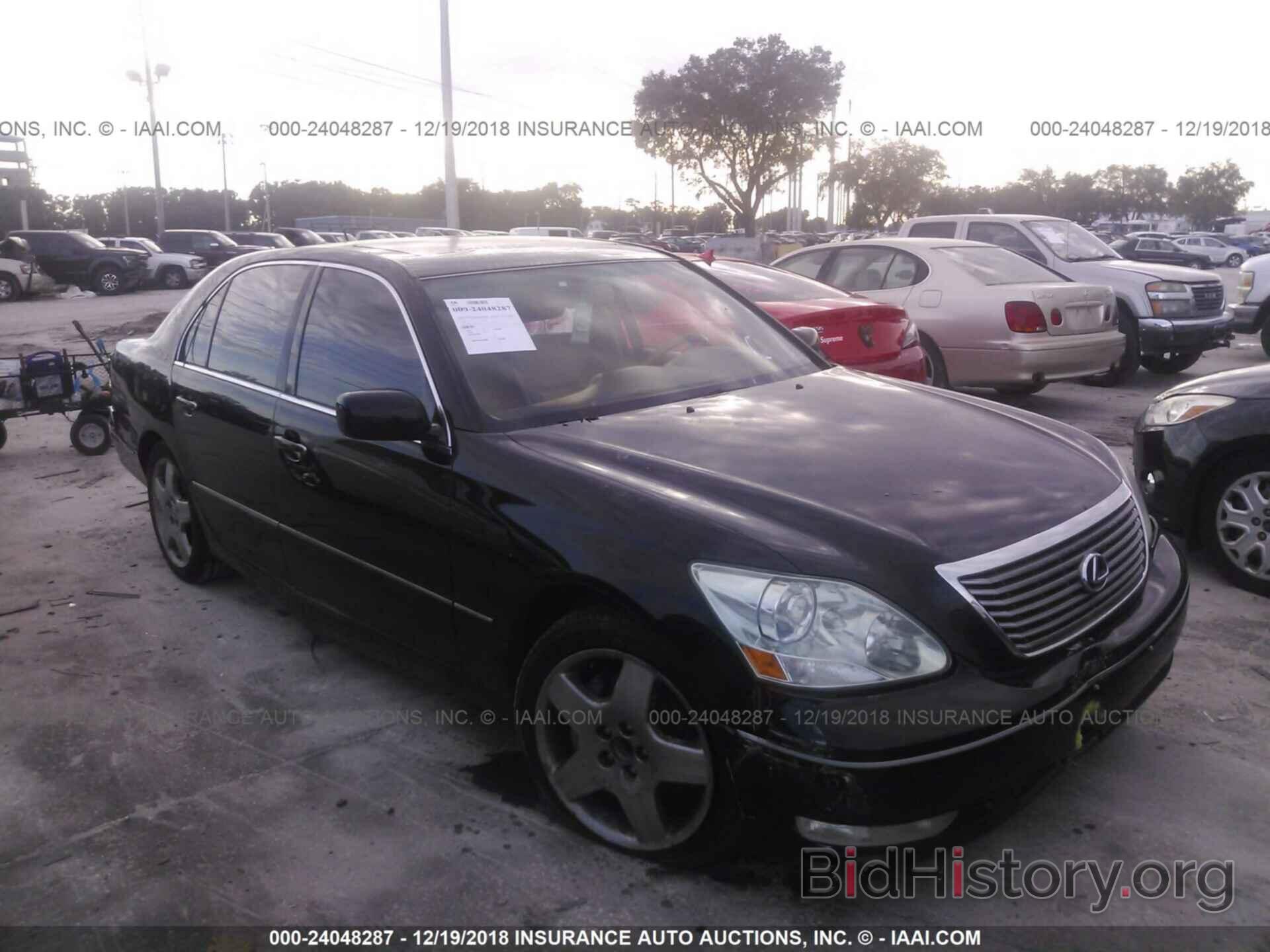 Photo JTHBN36F855002594 - LEXUS LS 2005