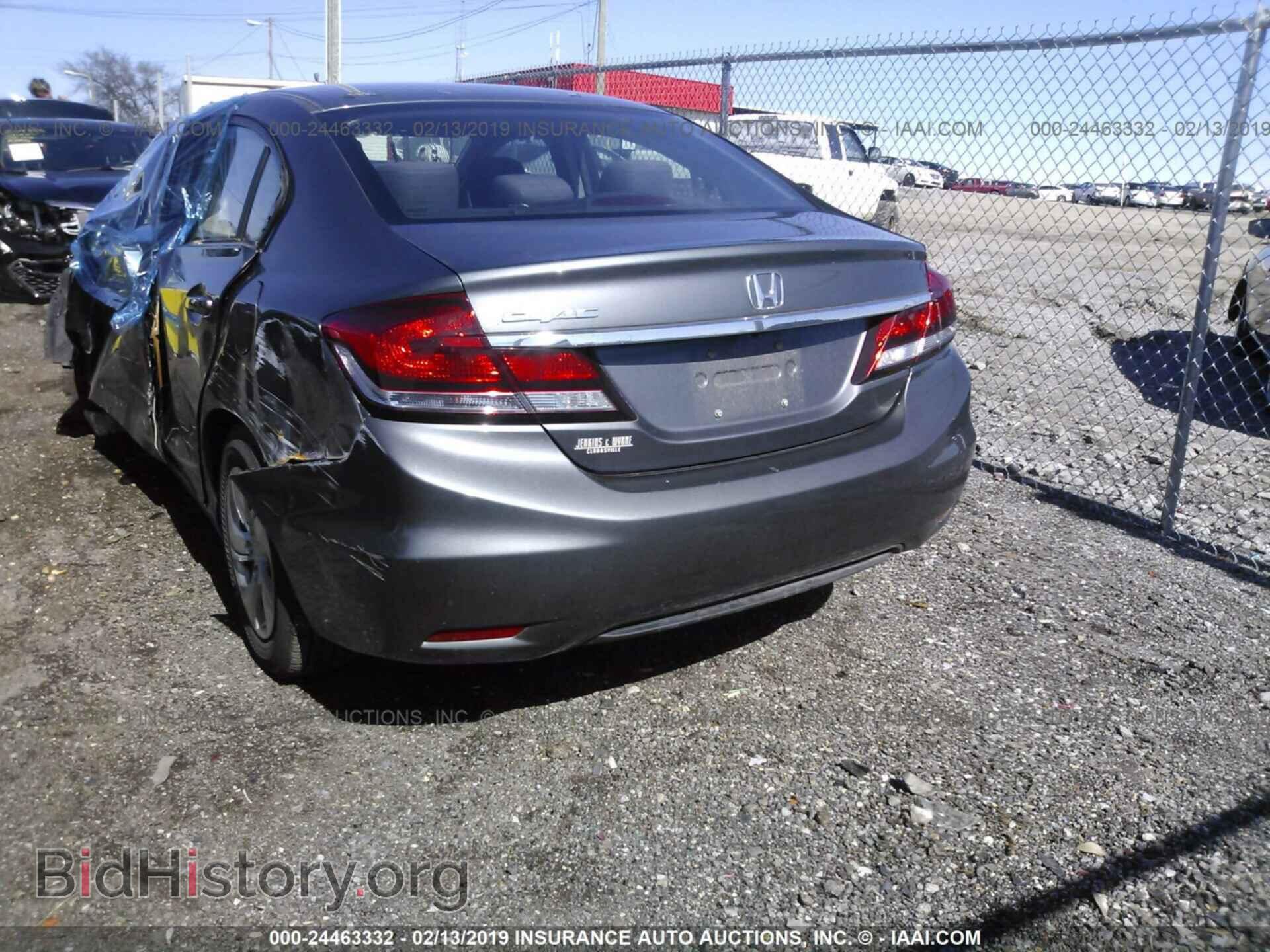 2013 HONDA CIVIC - VIN: 19XFB2F56DE034962 - Фото 3