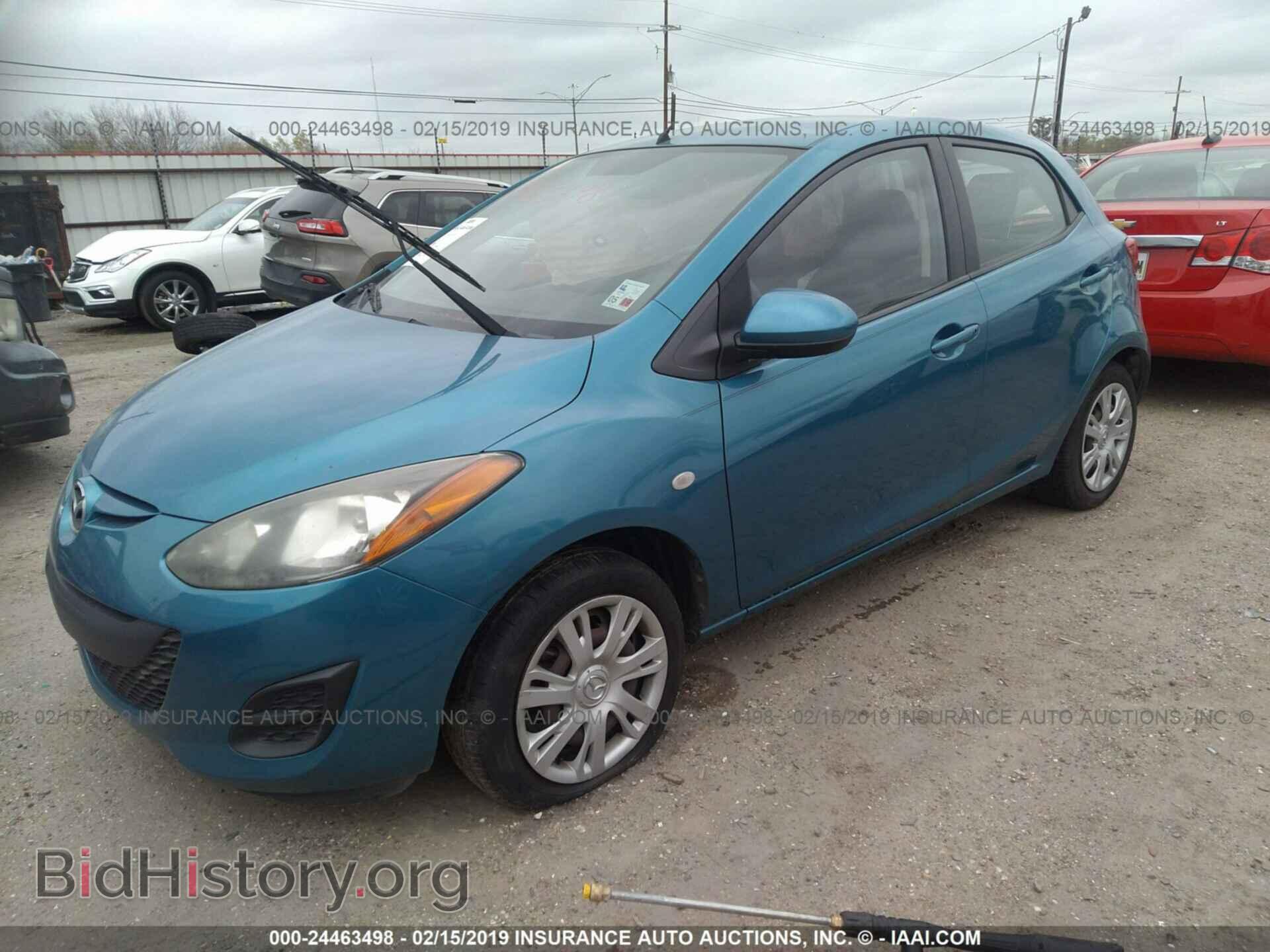 2012 MAZDA MAZDA2 - VIN: JM1DE1KY9C0131301 - Фото 2