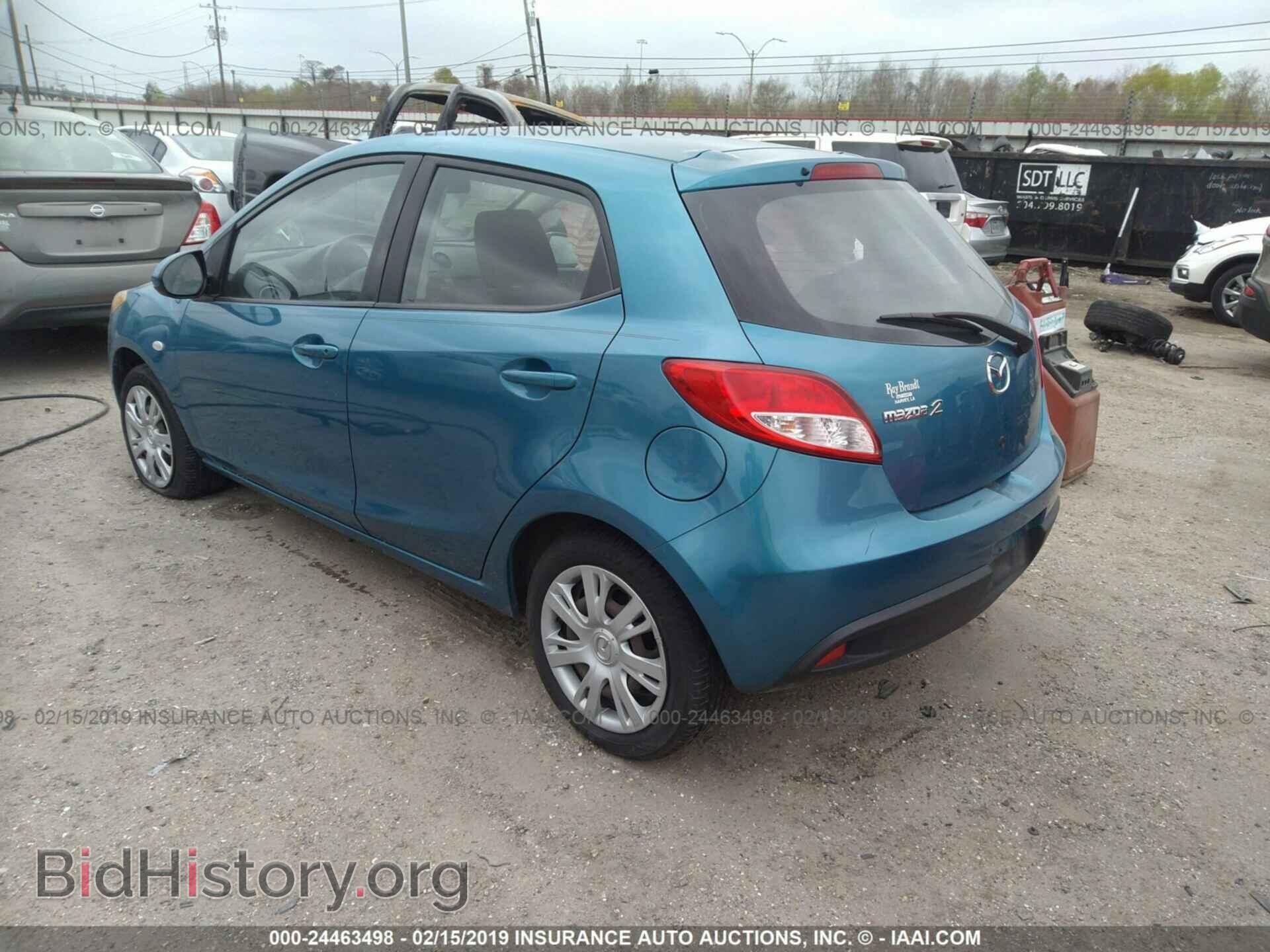 2012 MAZDA MAZDA2 - VIN: JM1DE1KY9C0131301 - Фото 3