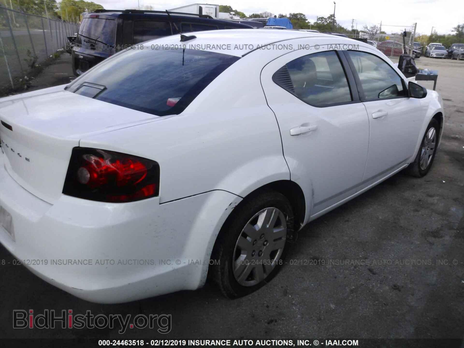 2013 DODGE AVENGER - VIN: 1C3CDZAB8DN711772 - Фото 4