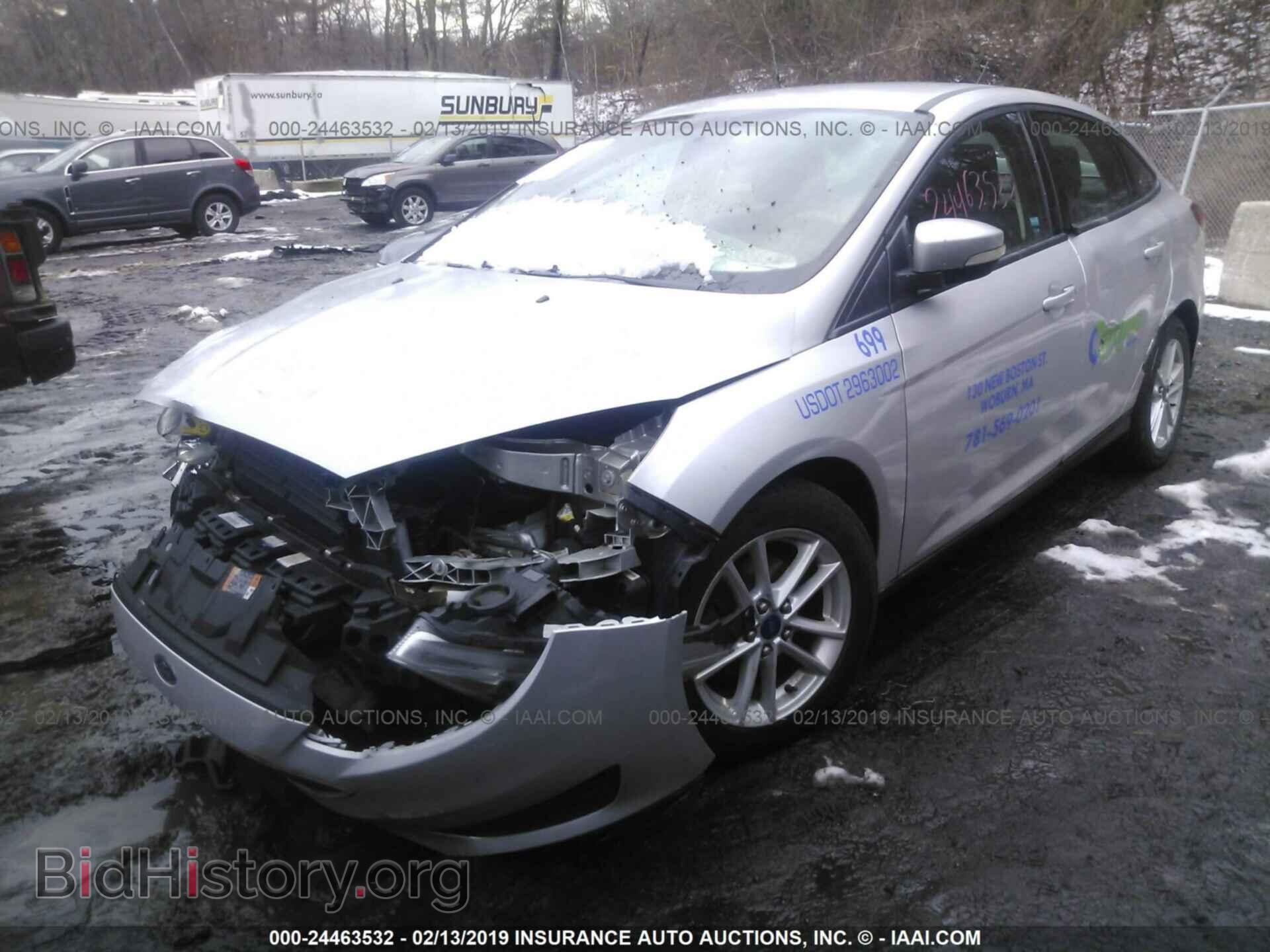 2015 FORD FOCUS - VIN: 1FADP3F2XFL291210 - Фото 2