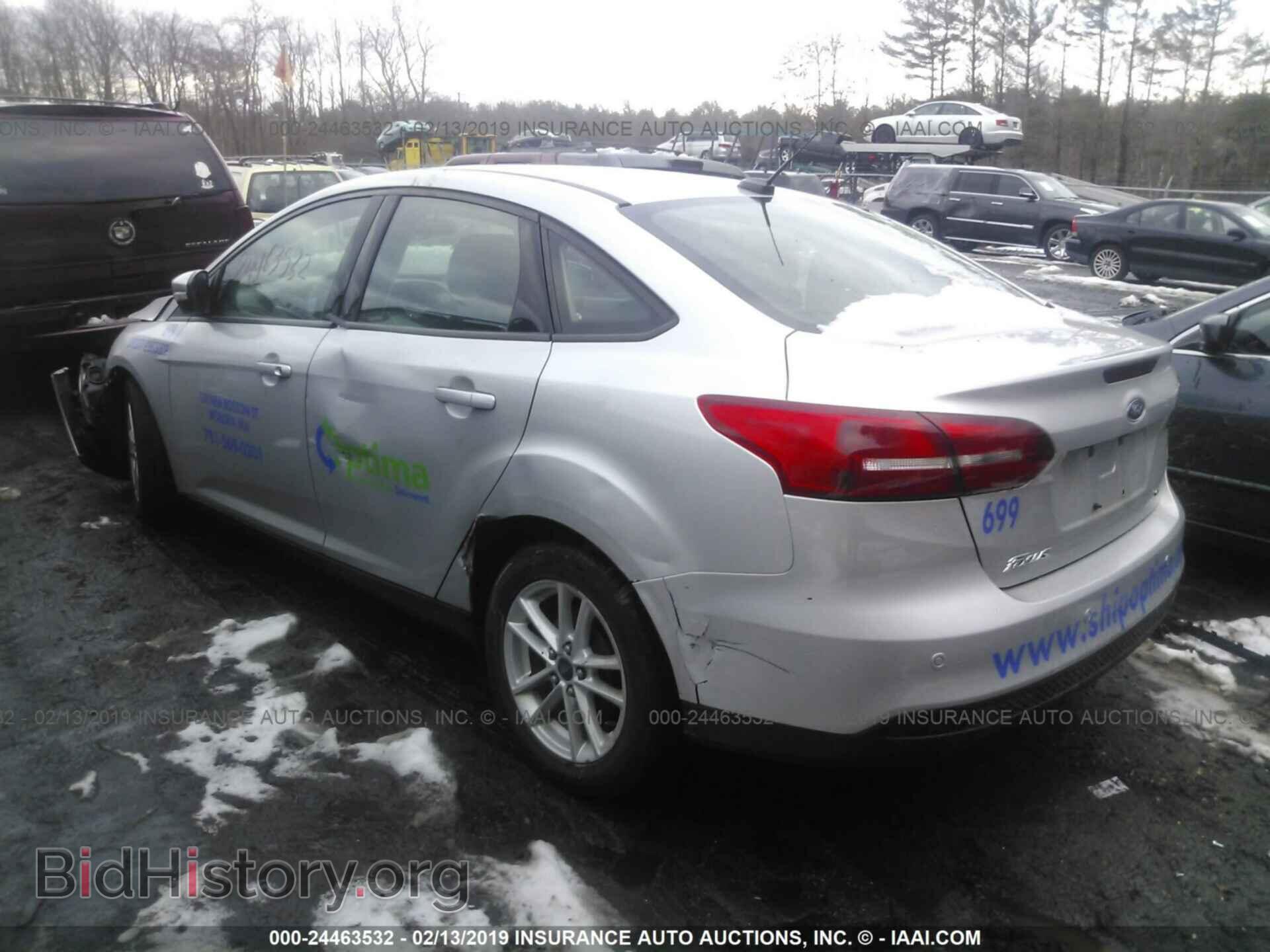 2015 FORD FOCUS - VIN: 1FADP3F2XFL291210 - Фото 3