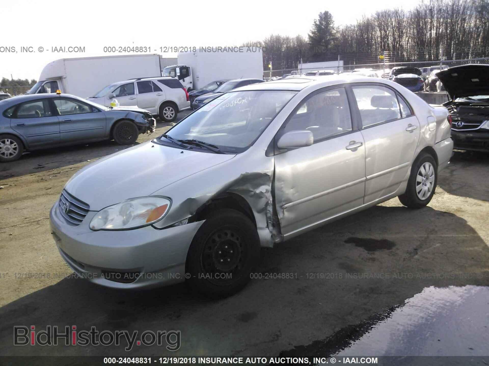 2003 TOYOTA COROLLA - VIN: JTDBR32E230011157 - Фото 2
