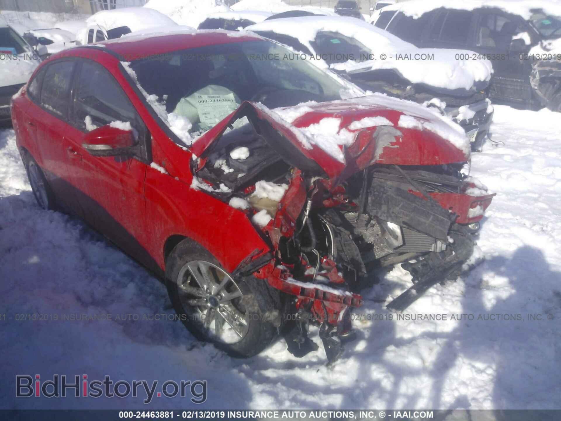 Photo 1FADP3F2XGL262873 - FORD FOCUS 2016