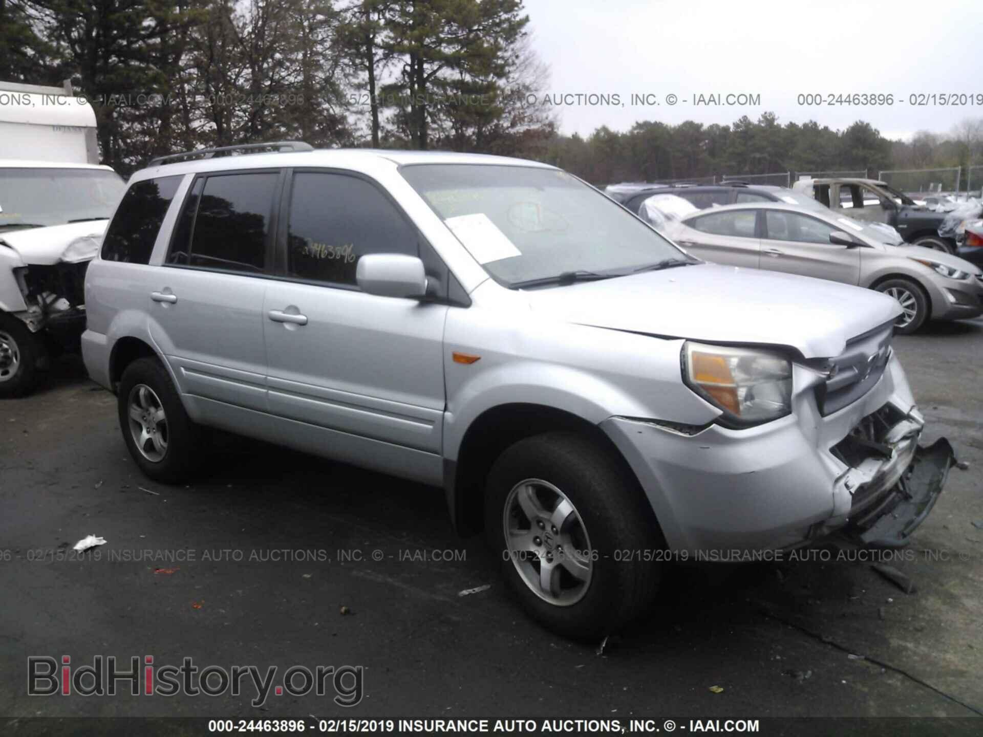 Фотография 5FNYF18507B028318 - HONDA PILOT 2007