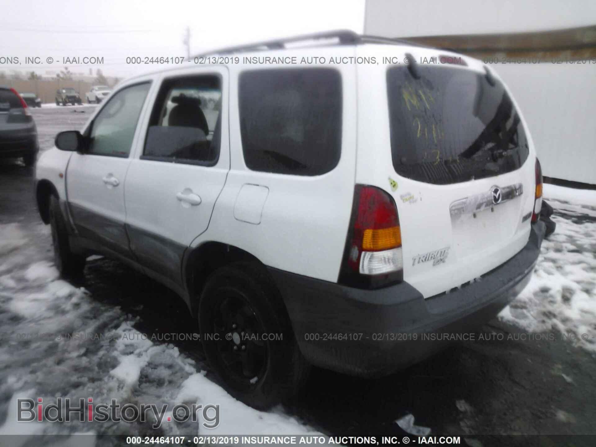 2002 MAZDA TRIBUTE - VIN: 4F2YU07B62KM24742 - Фото 3