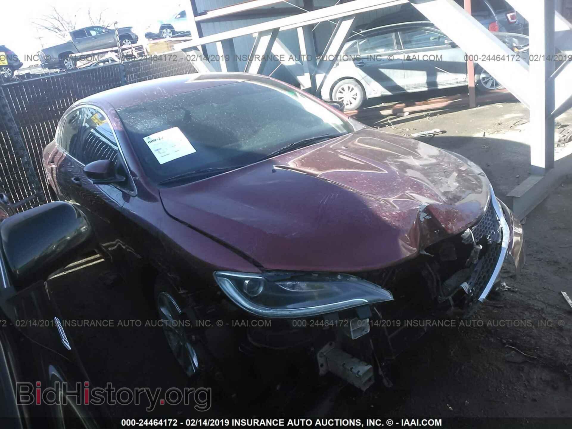 Photo 1C3CCCABXGN106494 - CHRYSLER 200 2016
