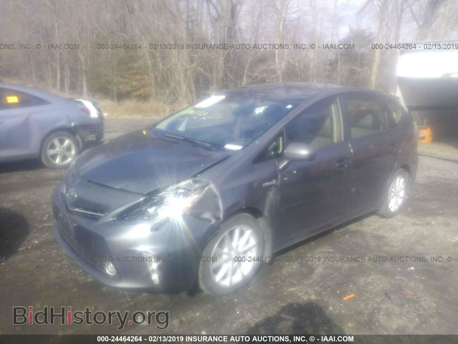 2012 TOYOTA PRIUS V - VIN: JTDZN3EU2C3149969 - Фото 2