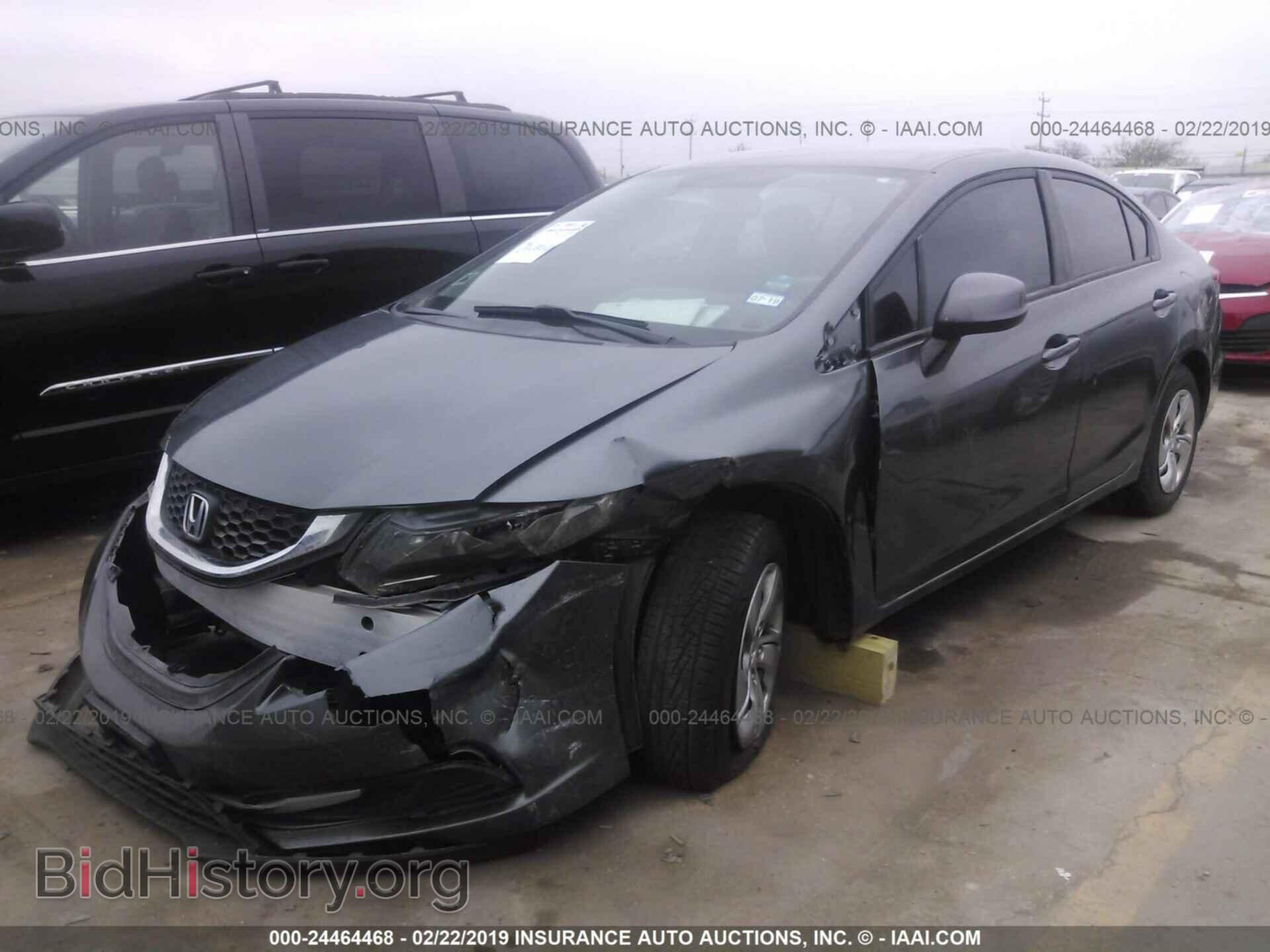2013 HONDA CIVIC - VIN: 2HGFB2F56DH302186 - Фото 2