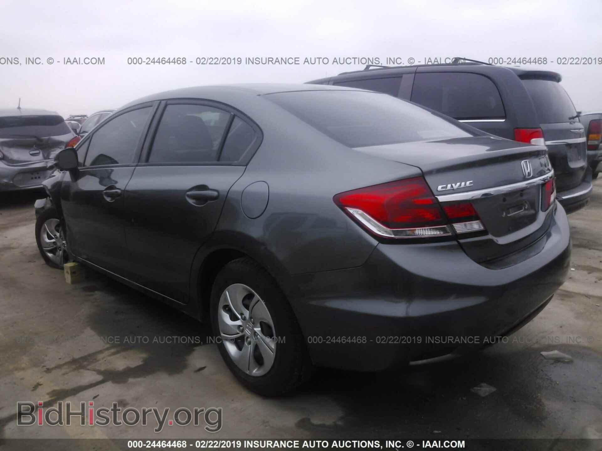 2013 HONDA CIVIC - VIN: 2HGFB2F56DH302186 - Фото 3