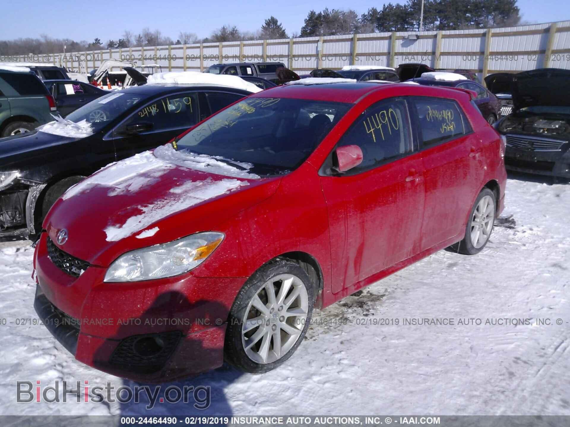 2009 TOYOTA COROLLA MATRIX - VIN: 2T1GE40E49C001027 - Фото 2