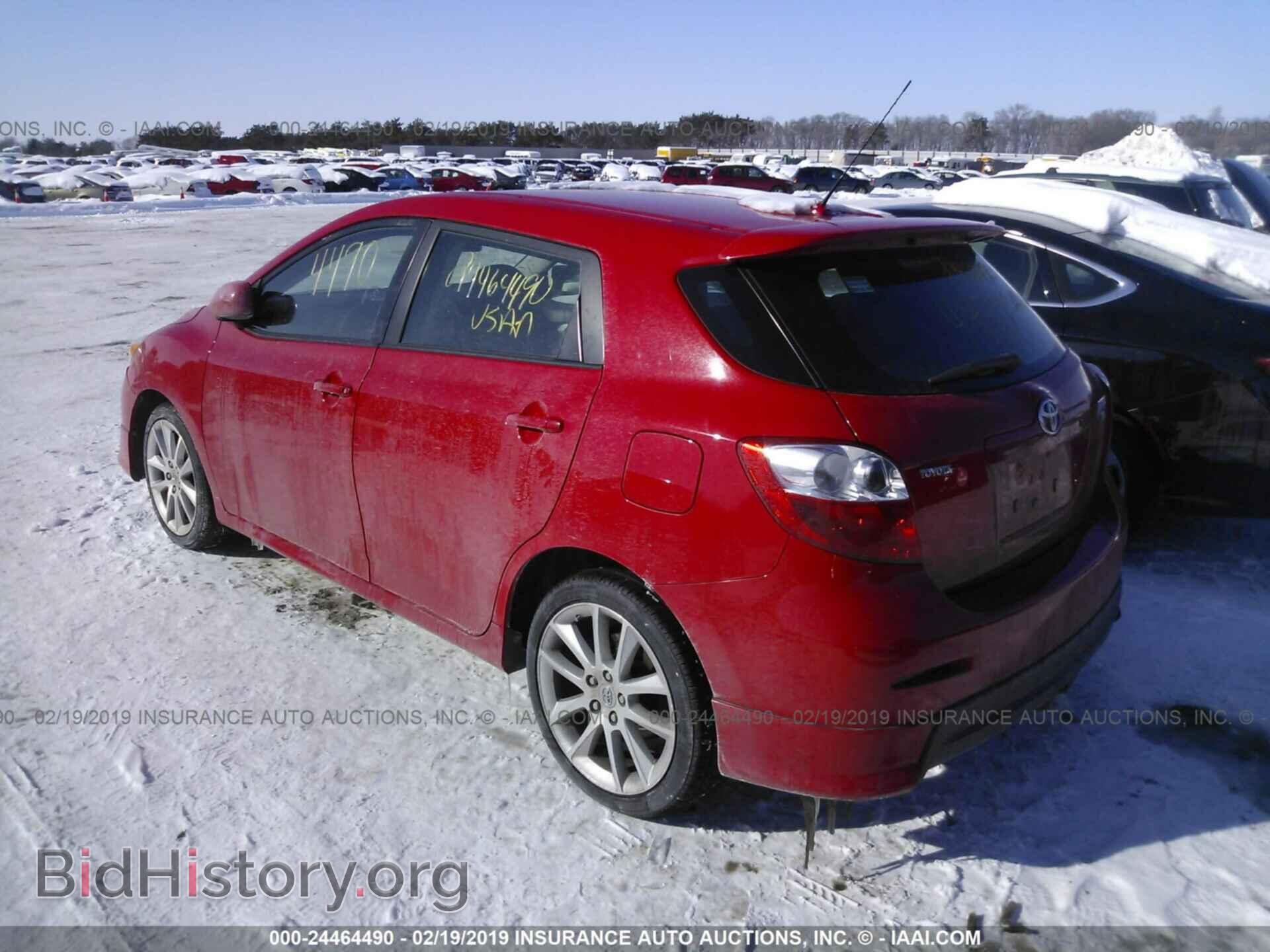 2009 TOYOTA COROLLA MATRIX - VIN: 2T1GE40E49C001027 - Фото 3