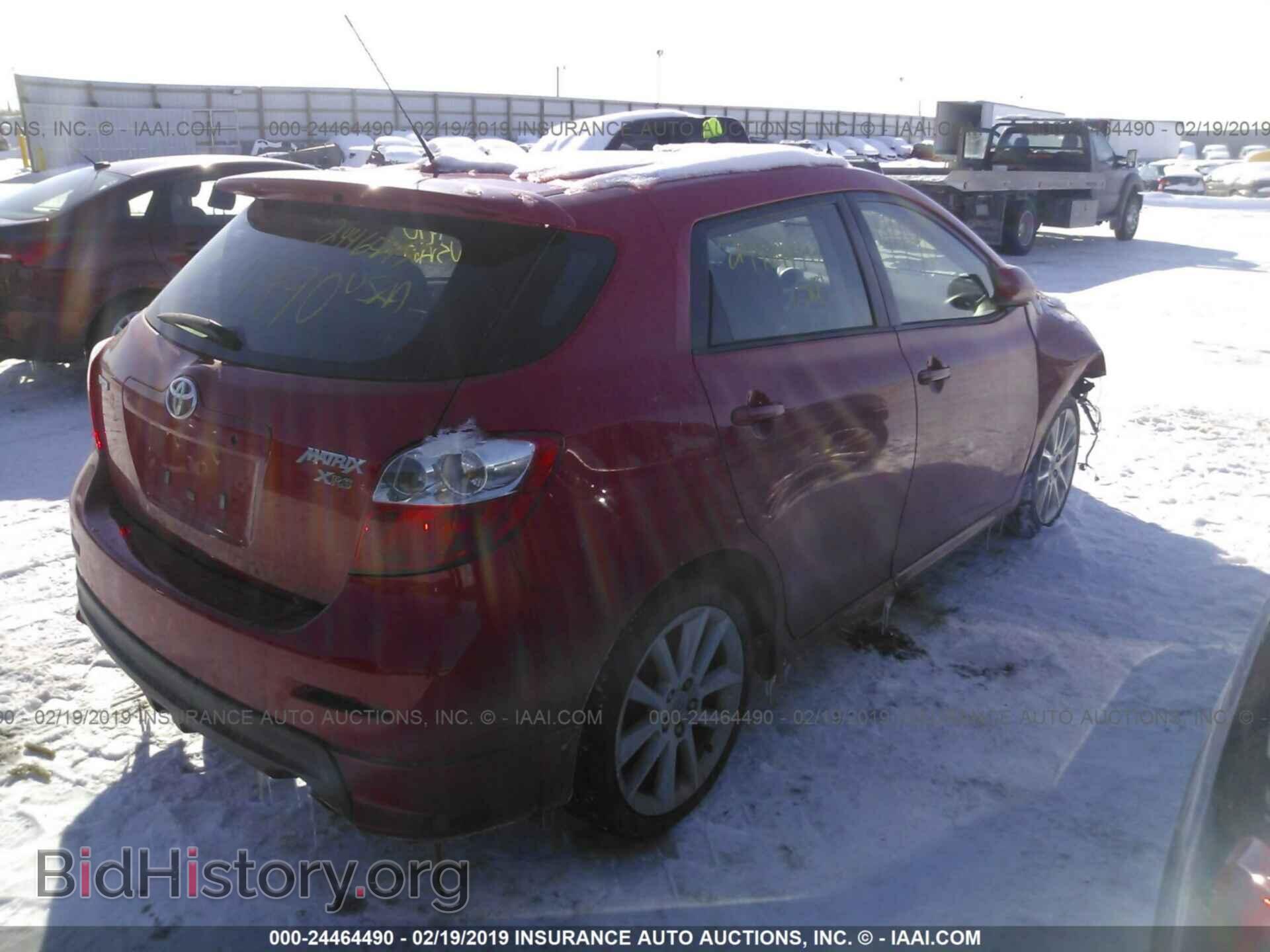 2009 TOYOTA COROLLA MATRIX - VIN: 2T1GE40E49C001027 - Фото 4