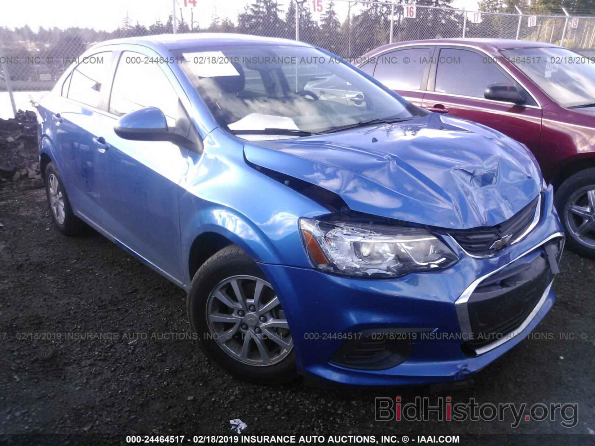 Photo 1G1JD5SH7H4106239 - CHEVROLET SONIC 2017