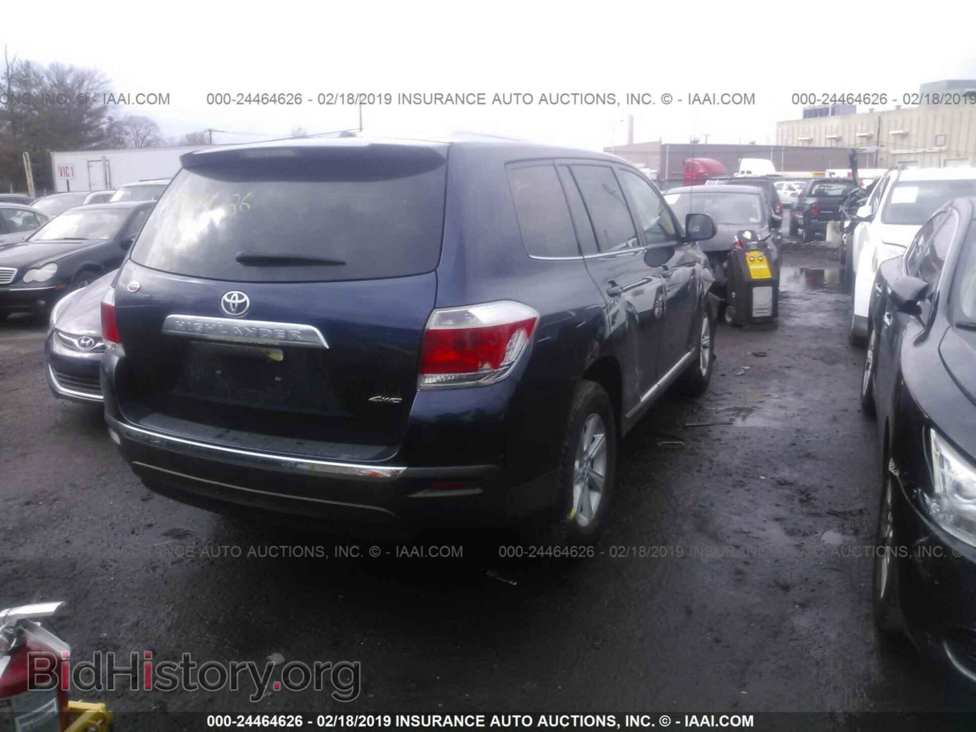 2012 TOYOTA HIGHLANDER - VIN: 5TDBK3EH0CS163803 - Фото 4