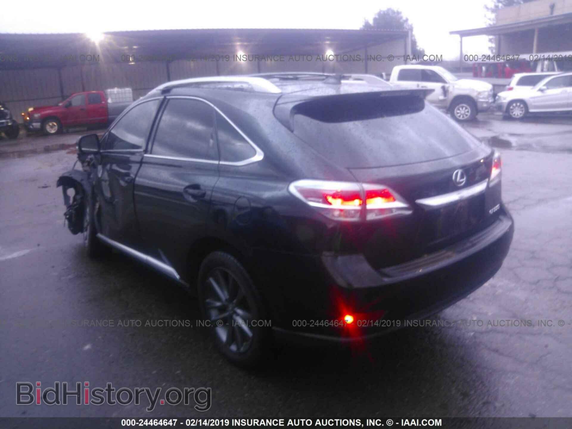 2015 LEXUS RX - VIN: 2T2BK1BAXFC319415 - Фото 3