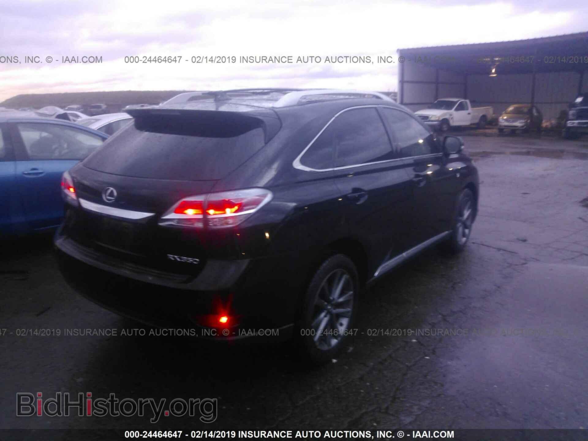 2015 LEXUS RX - VIN: 2T2BK1BAXFC319415 - Фото 4