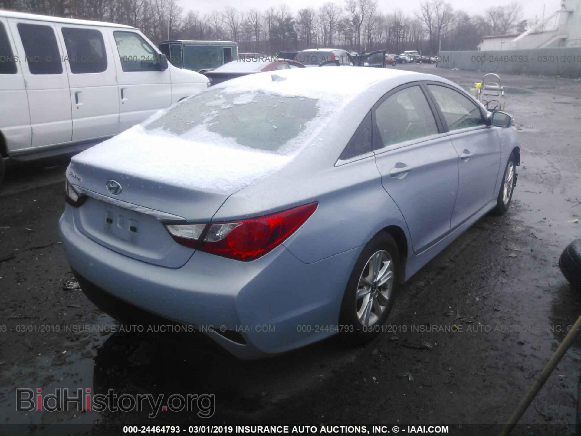 2014 HYUNDAI SONATA - VIN: 5NPEB4AC0EH904313 - Фото 4