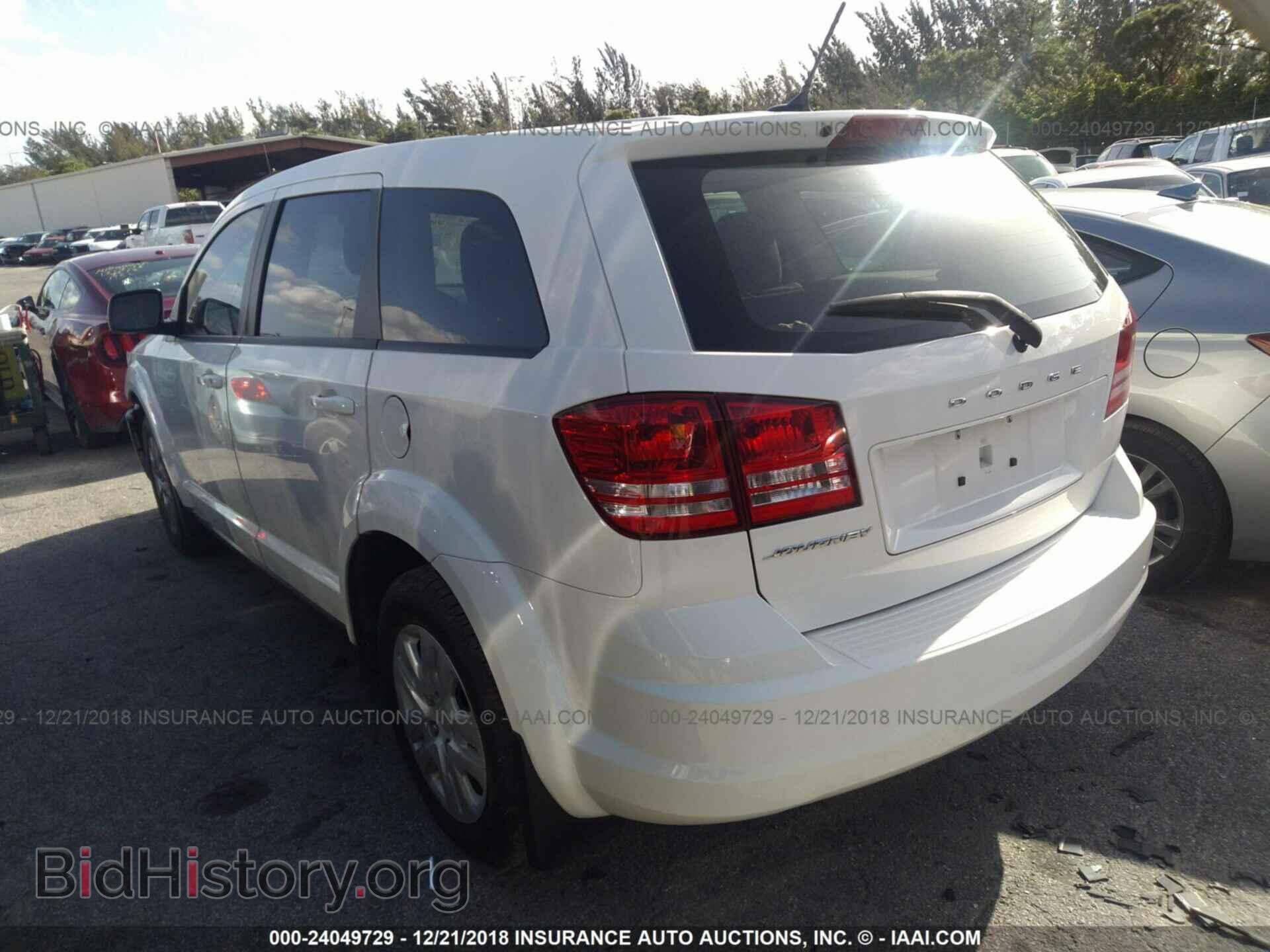 2014 DODGE JOURNEY - VIN: 3C4PDCAB3ET134001 - Фото 3
