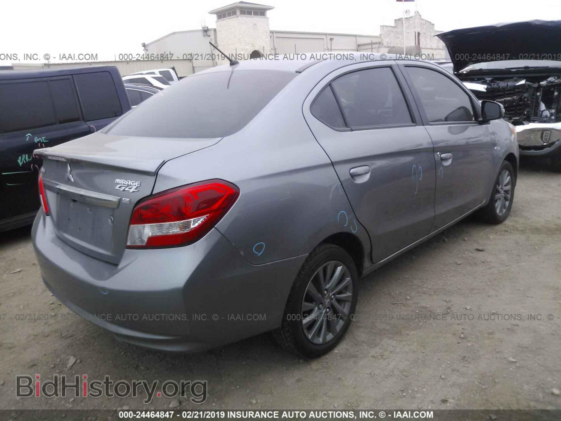 2017 MITSUBISHI MIRAGE - VIN: ML32F4FJ5HHF11902 - Фото 4