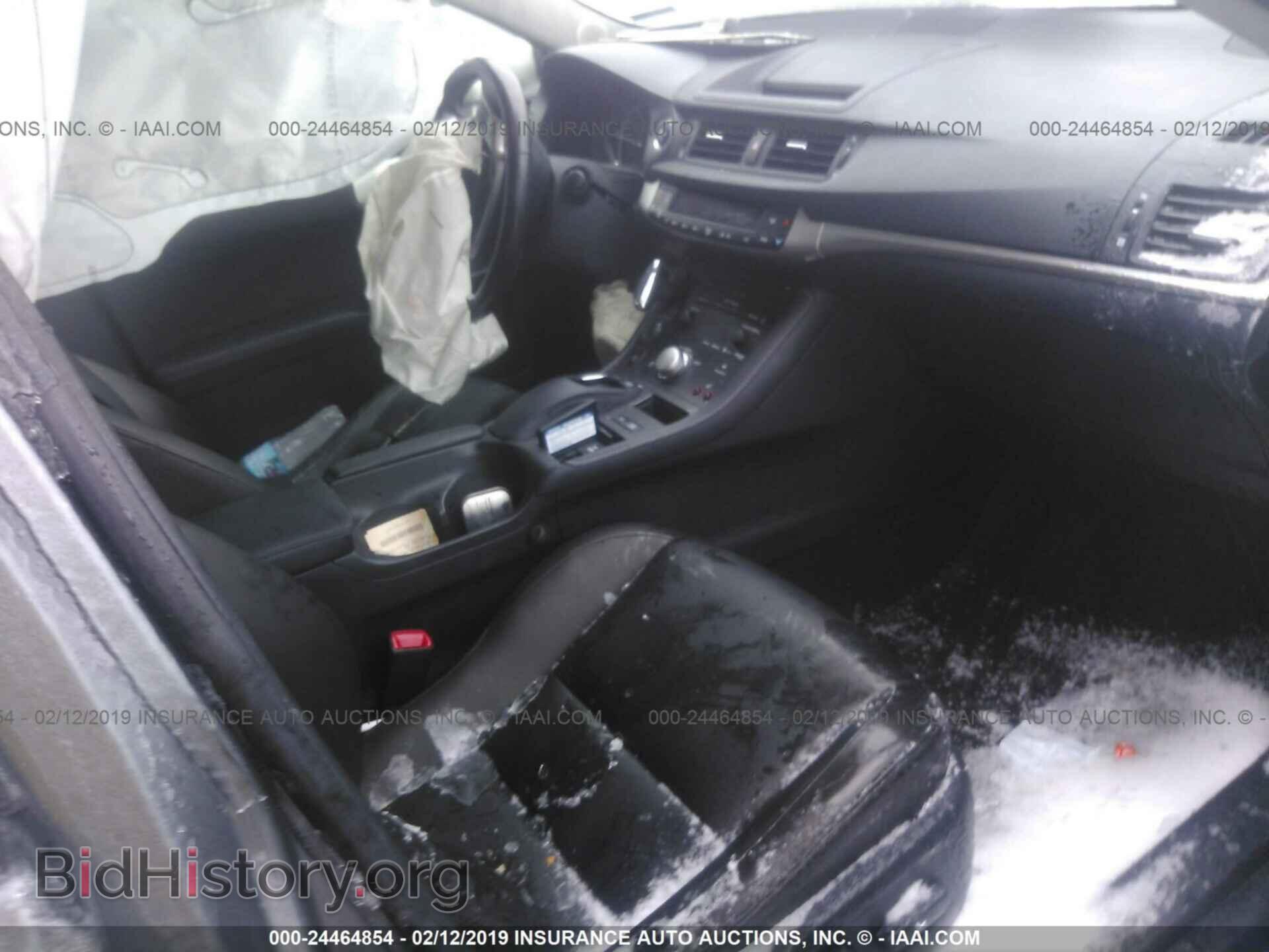 2013 LEXUS CT - VIN: JTHKD5BH0D2163138 - Фото 5