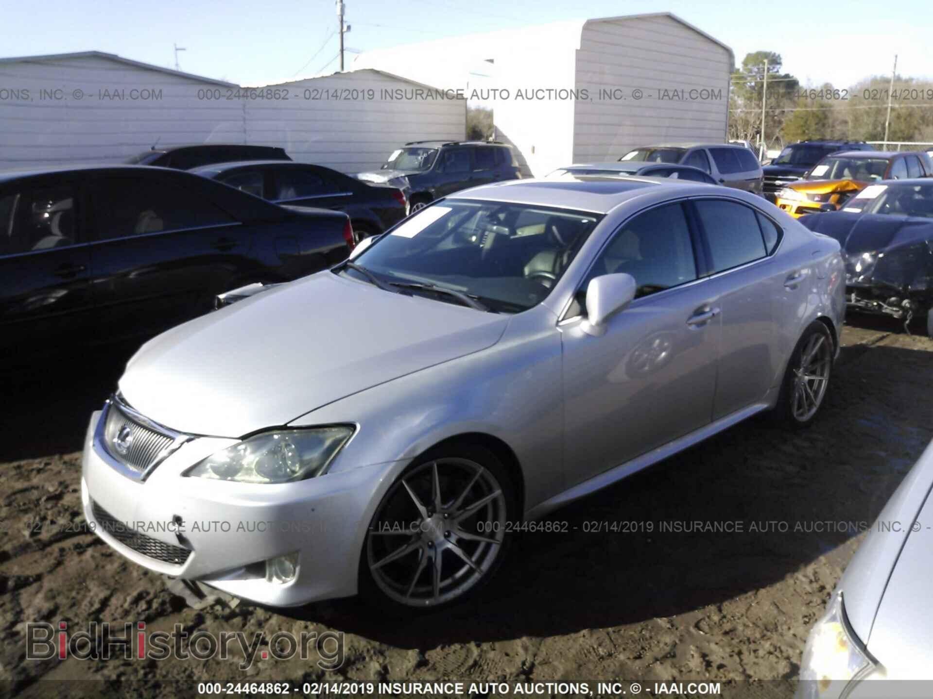 2007 LEXUS IS - VIN: JTHBE262972012353 - Фото 2