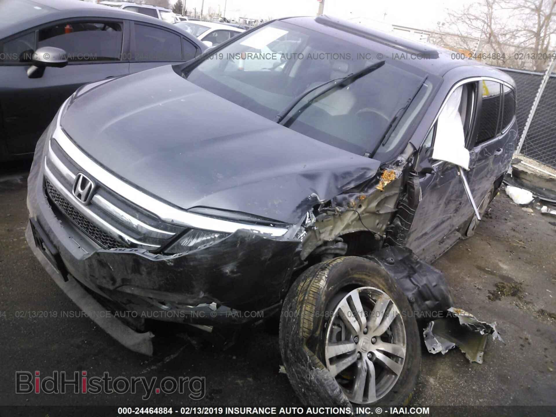2016 HONDA PILOT - VIN: 5FNYF6H7XGB114928 - Фото 2