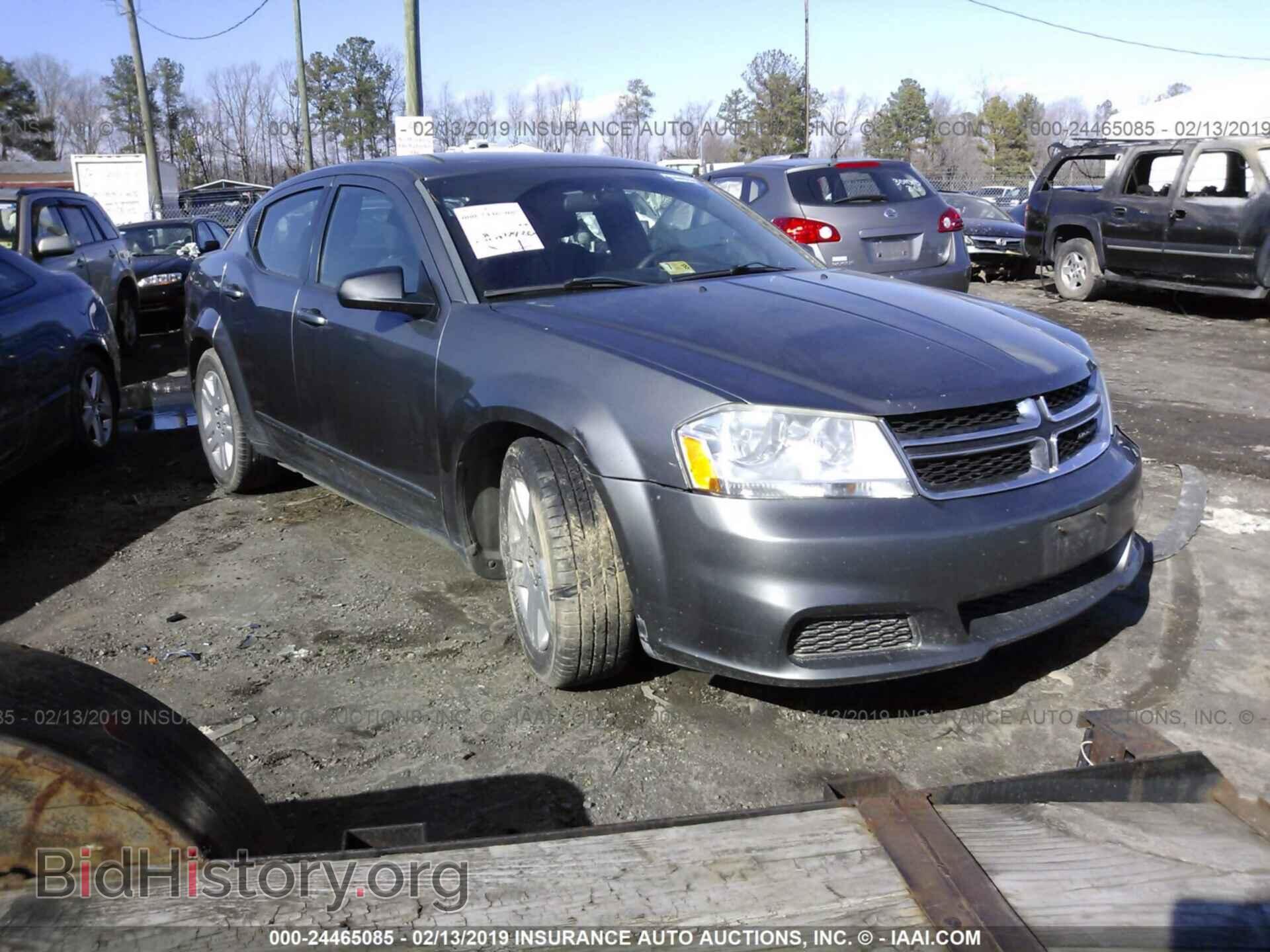 Фотография 1C3CDZAB9CN323058 - DODGE AVENGER 2012