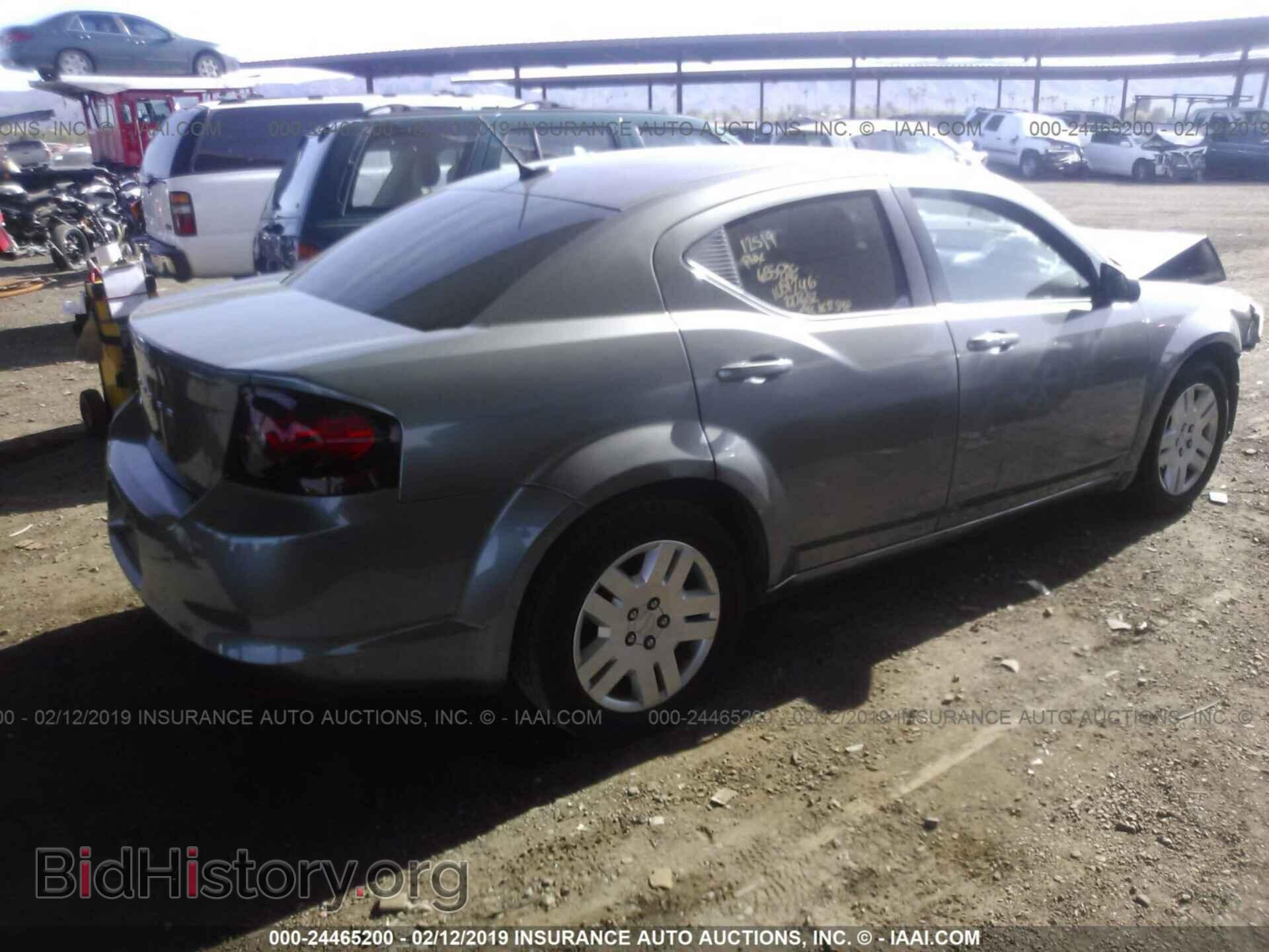 2012 DODGE AVENGER - VIN: 1C3CDZAB1CN227652 - Фото 4