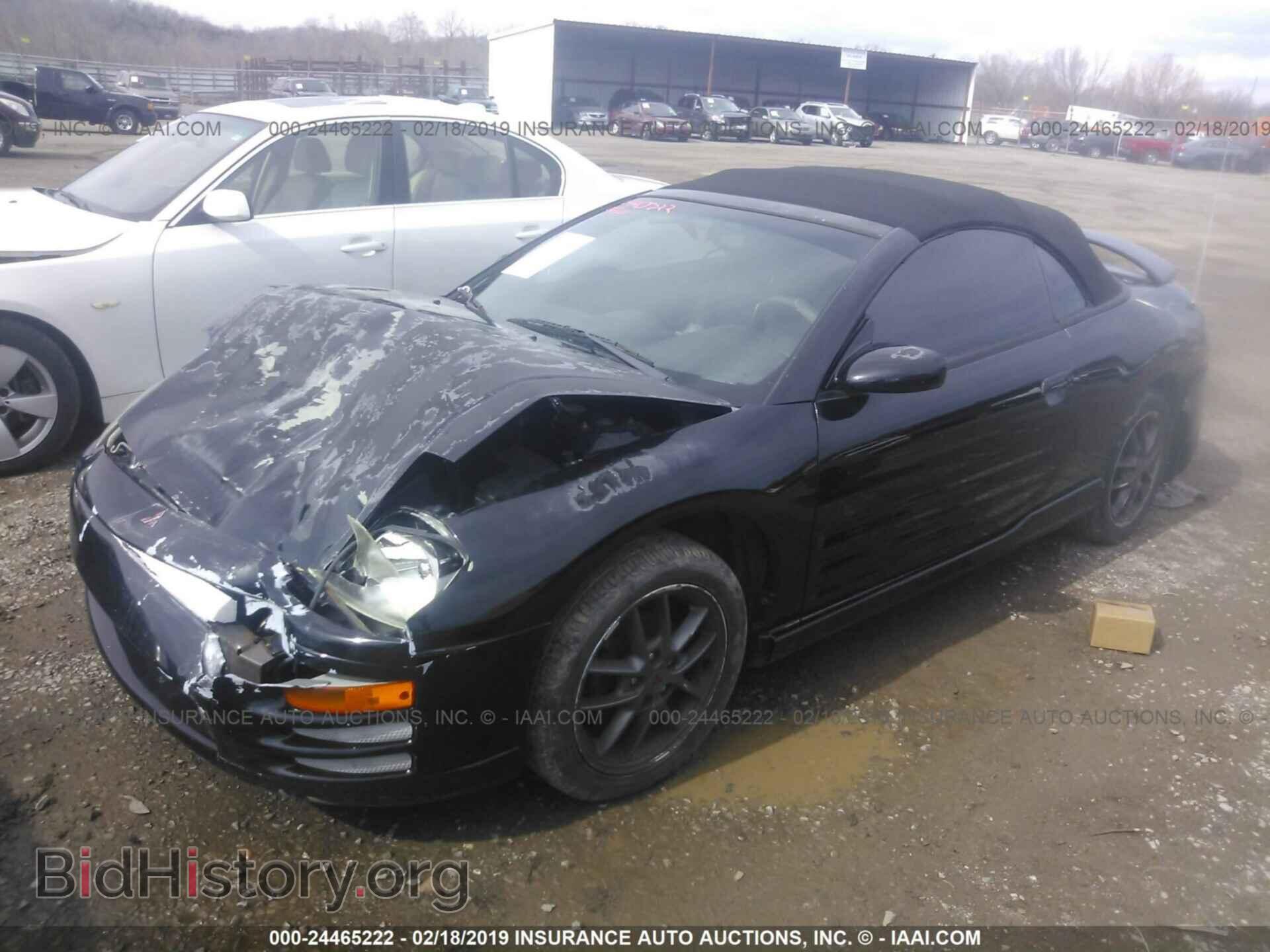2001 MITSUBISHI ECLIPSE - VIN: 4A3AE55HX1E005290 - Photo 2