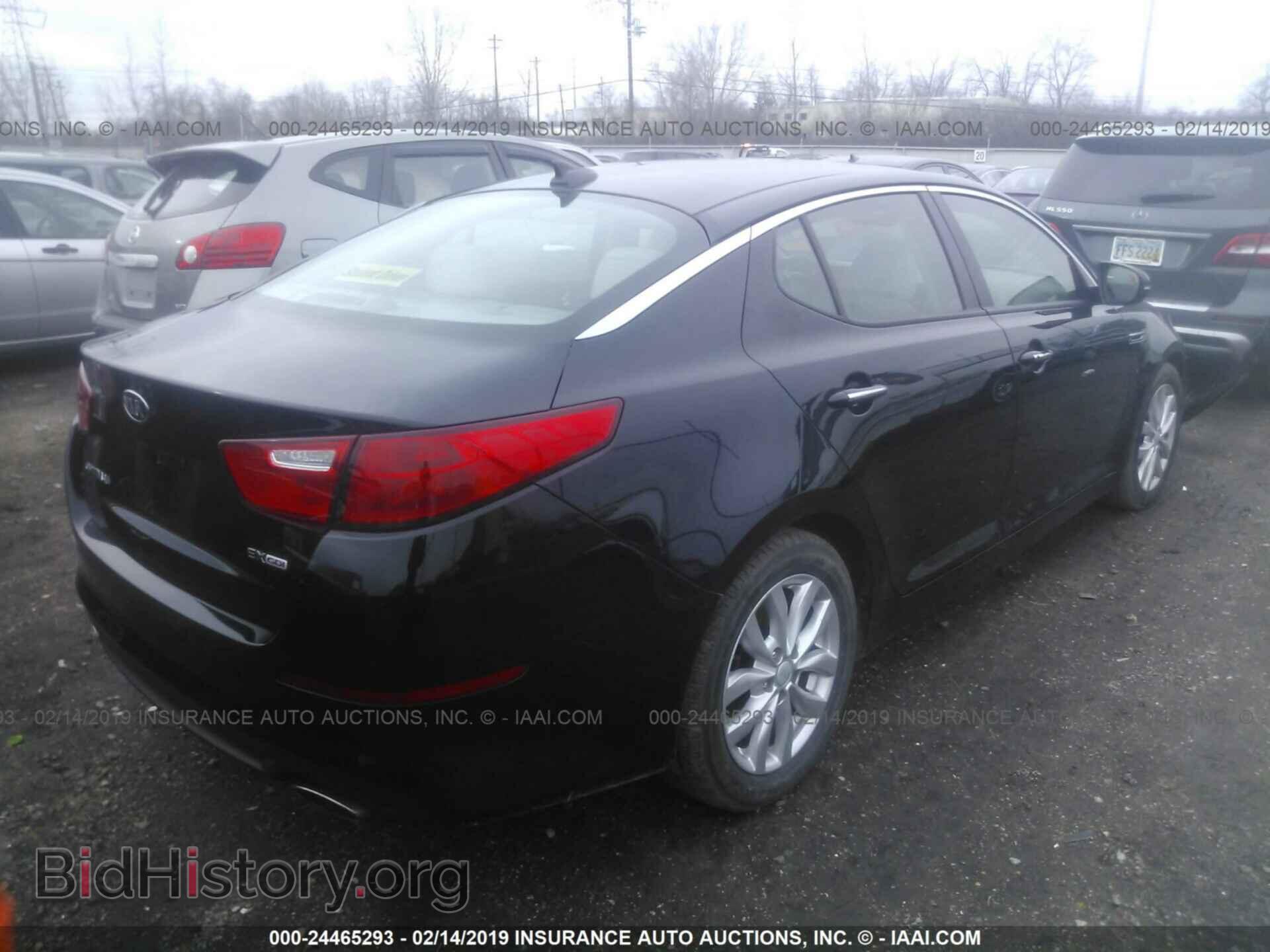 2014 KIA OPTIMA - VIN: 5XXGN4A76EG339614 - Фото 4
