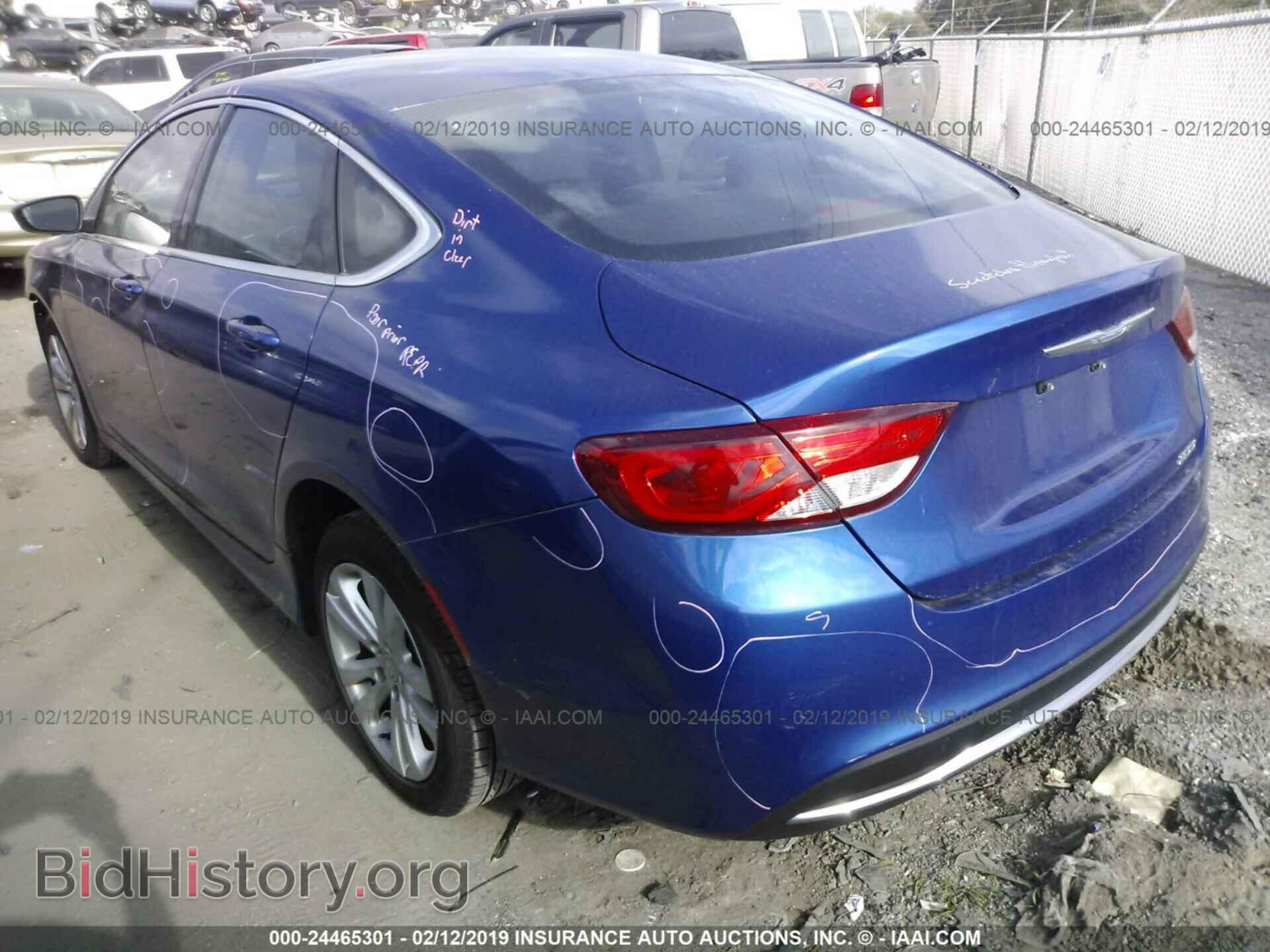 2015 CHRYSLER 200 - VIN: 1C3CCCAB3FN722374 - Photo 3