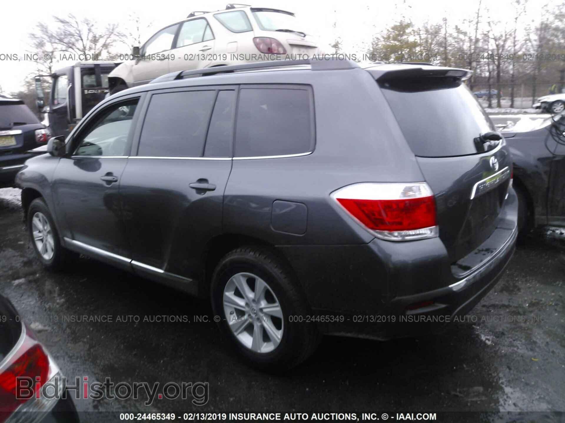 2012 TOYOTA HIGHLANDER - VIN: 5TDBK3EH4CS123790 - Фото 3