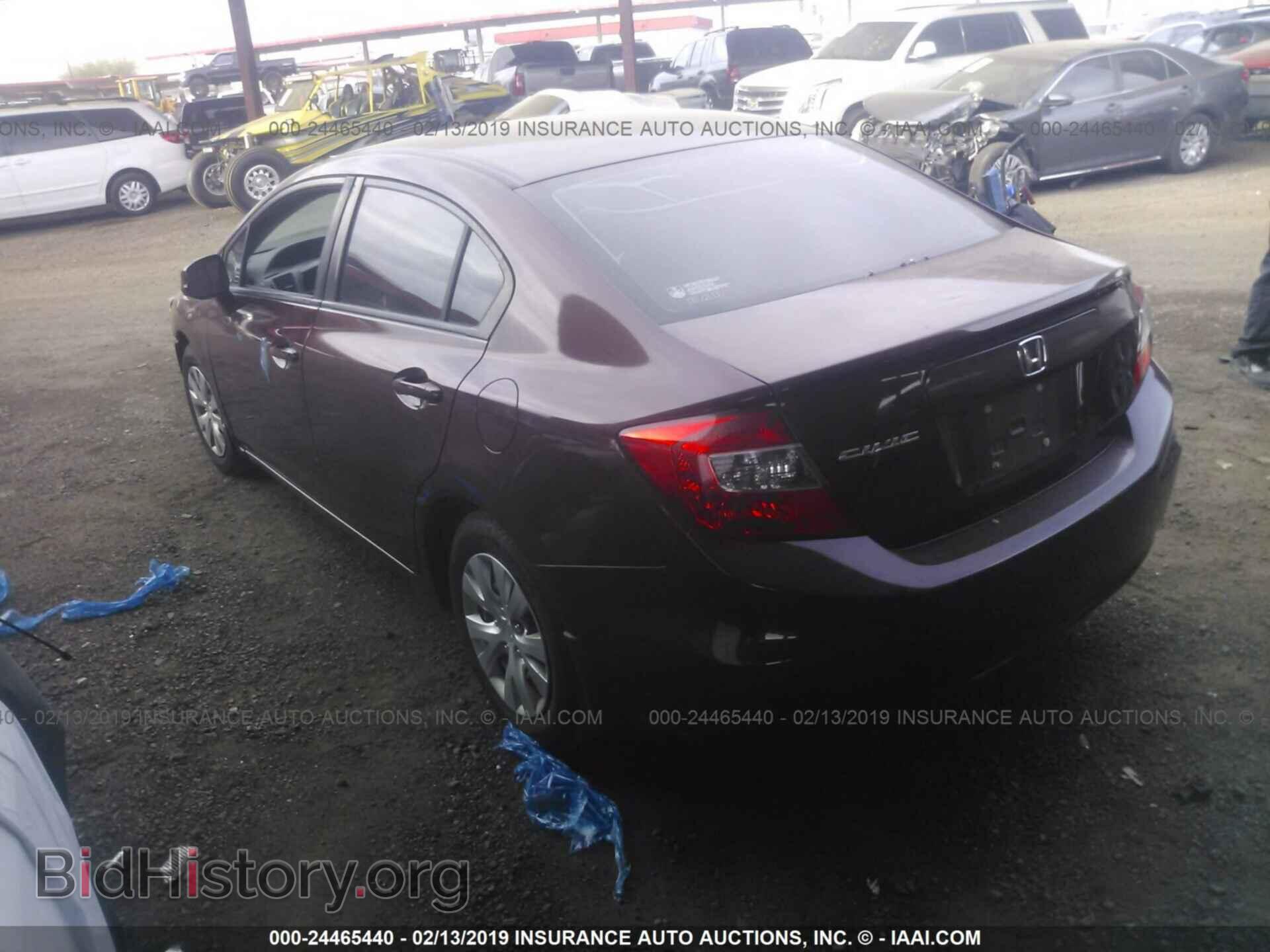 2012 HONDA CIVIC - VIN: 2HGFB2F56CH586921 - Photo 3