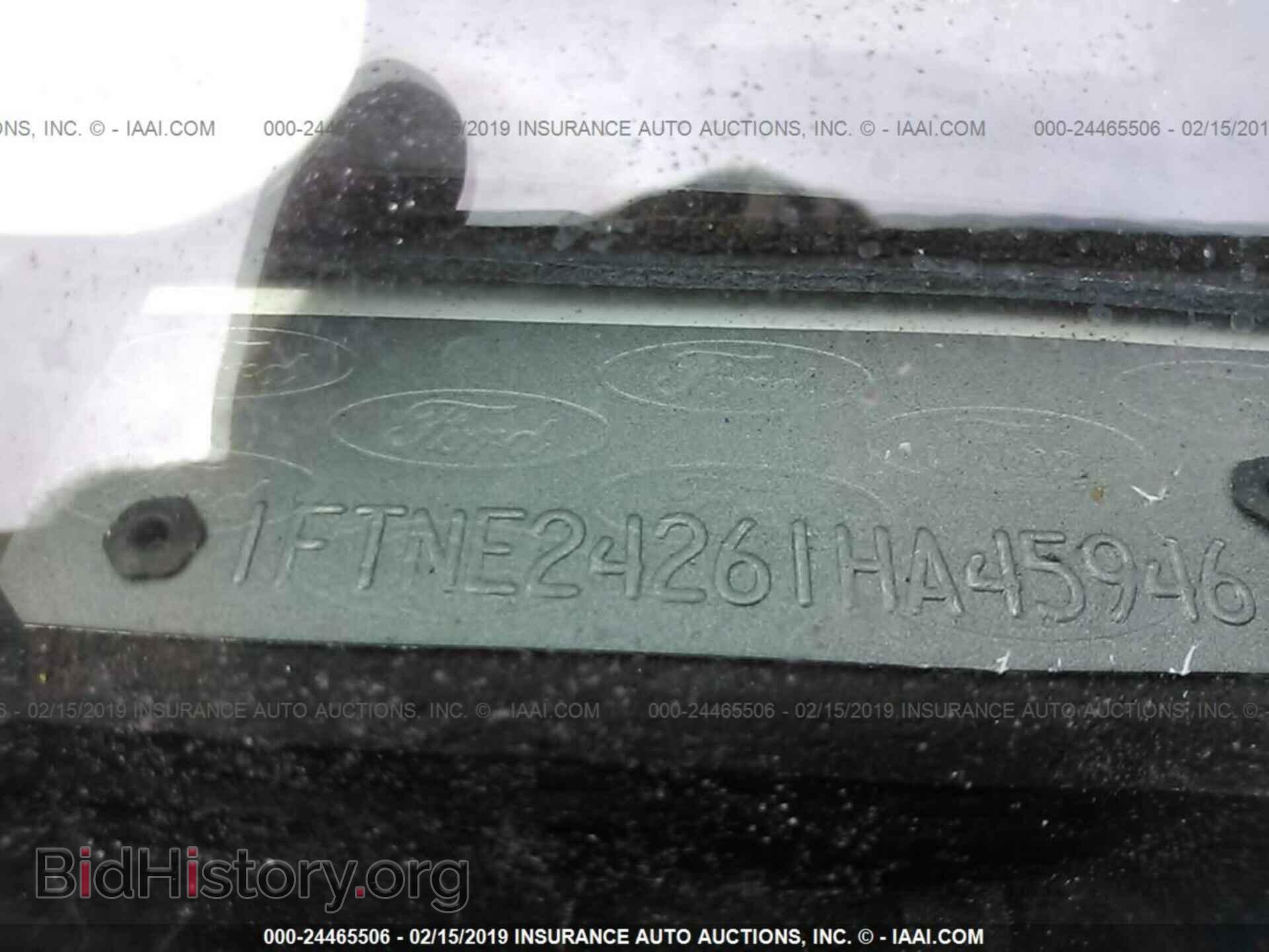 2001 FORD ECONOLINE - VIN: 1FTNE24261HA45946 - Фото 9