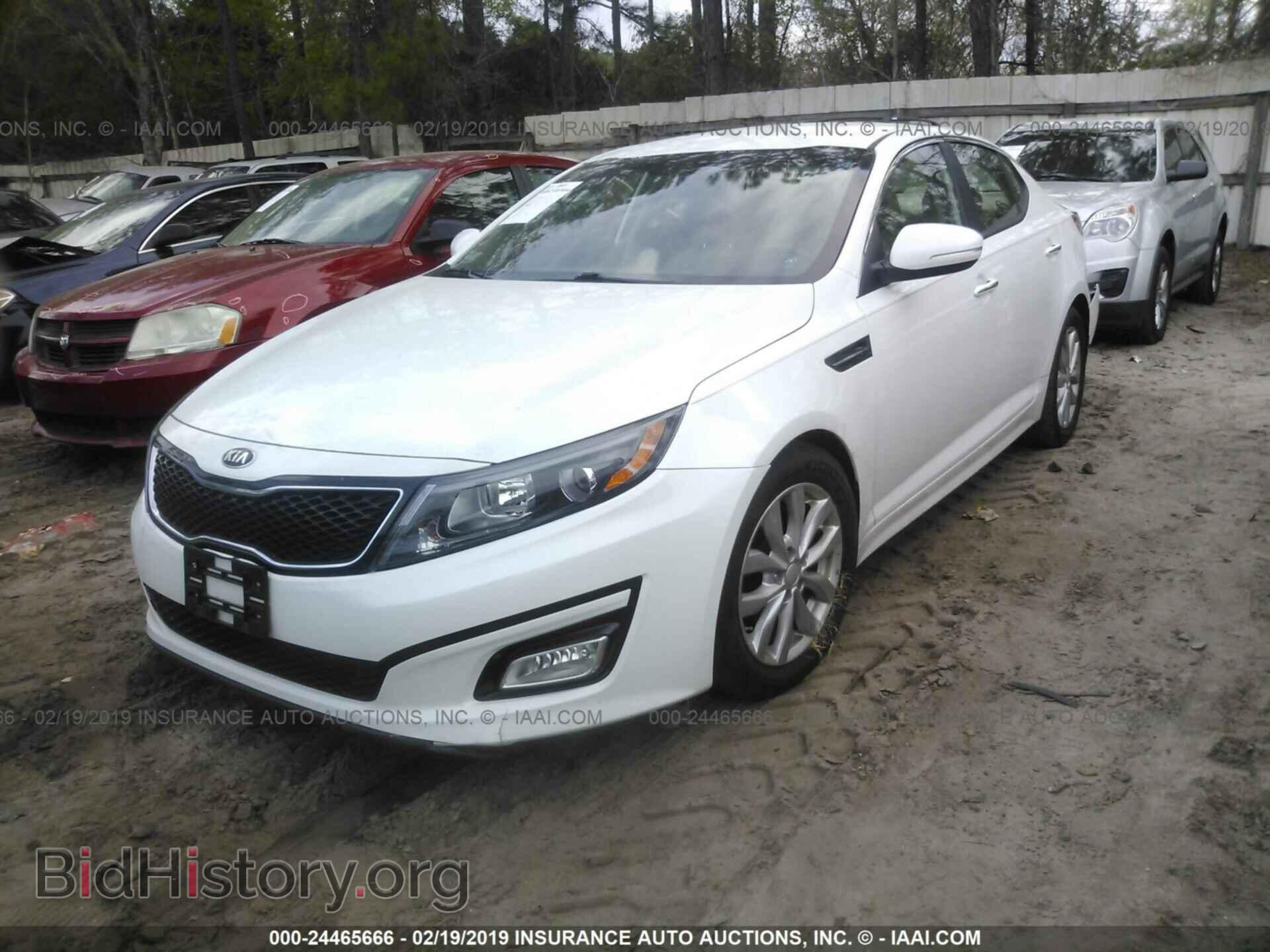 2014 KIA OPTIMA - VIN: 5XXGN4A75EG300108 - Фото 2
