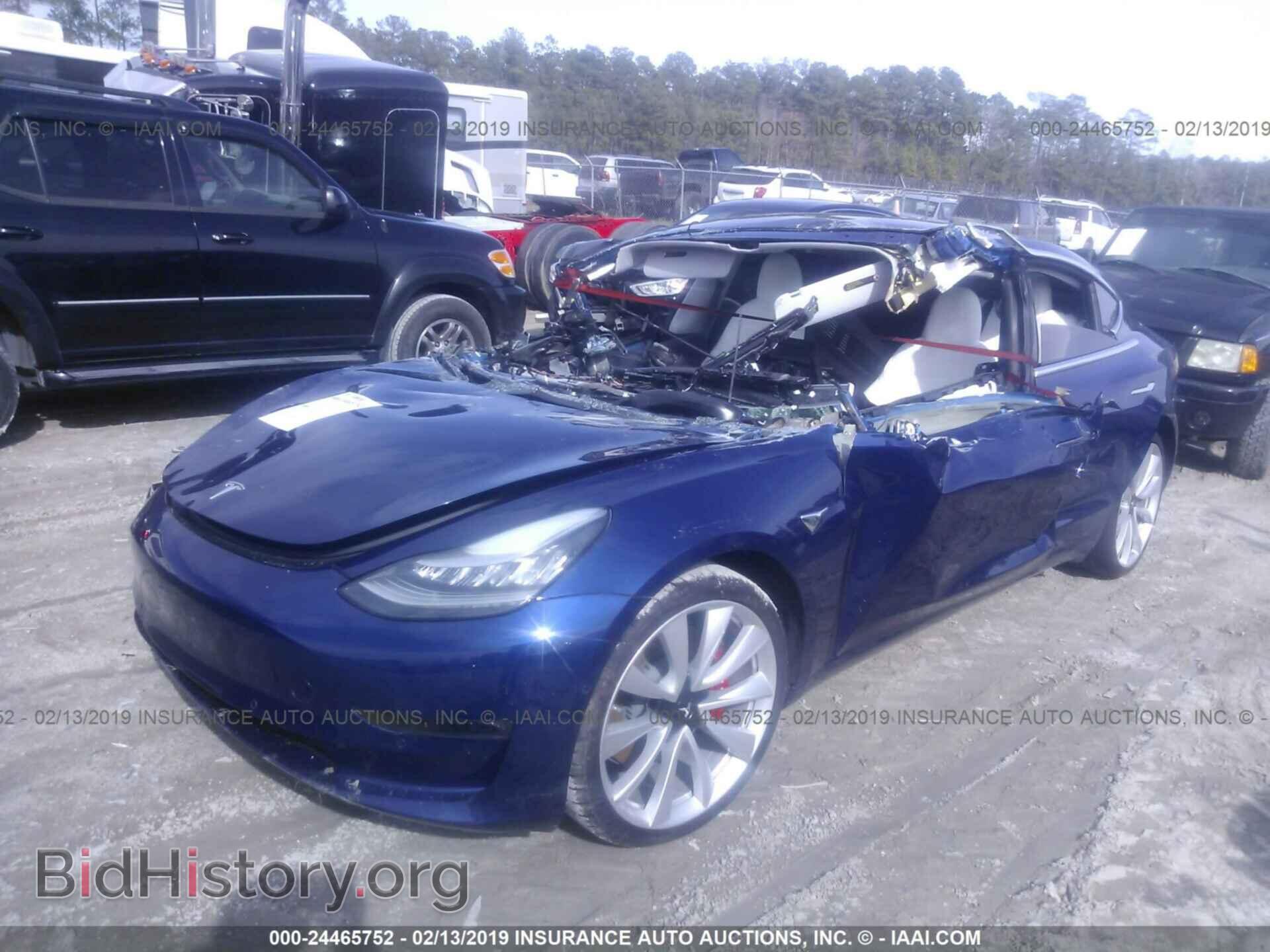 2018 TESLA MODEL 3 - VIN: 5YJ3E1EB4JF080954 - Фото 2
