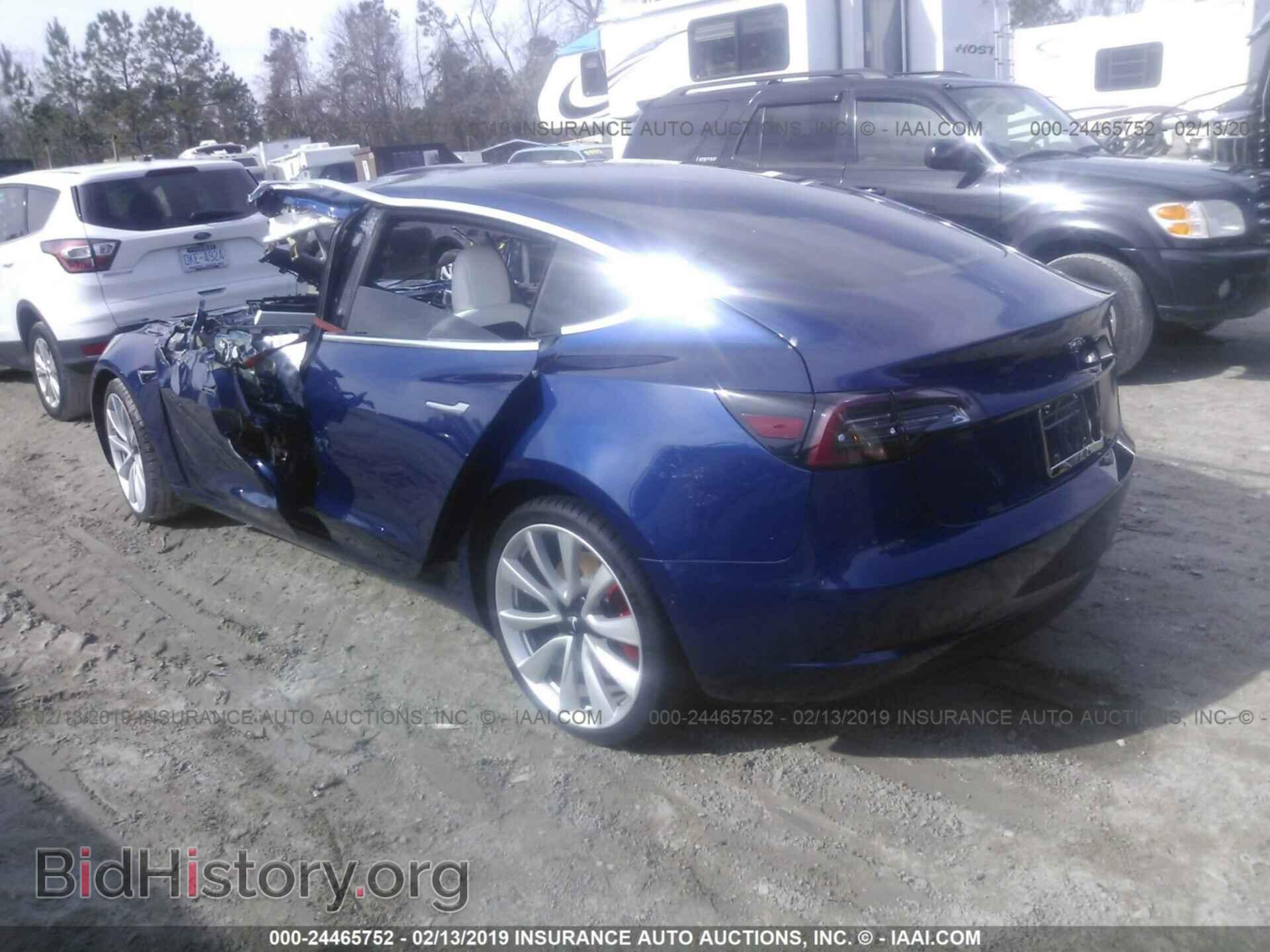 2018 TESLA MODEL 3 - VIN: 5YJ3E1EB4JF080954 - Фото 3