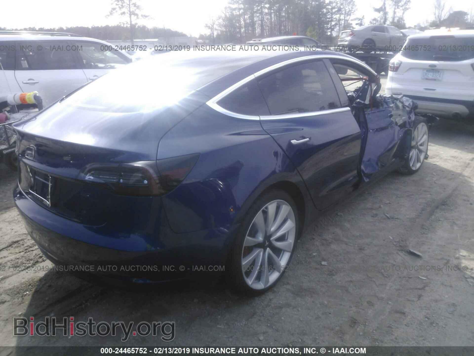 2018 TESLA MODEL 3 - VIN: 5YJ3E1EB4JF080954 - Фото 4
