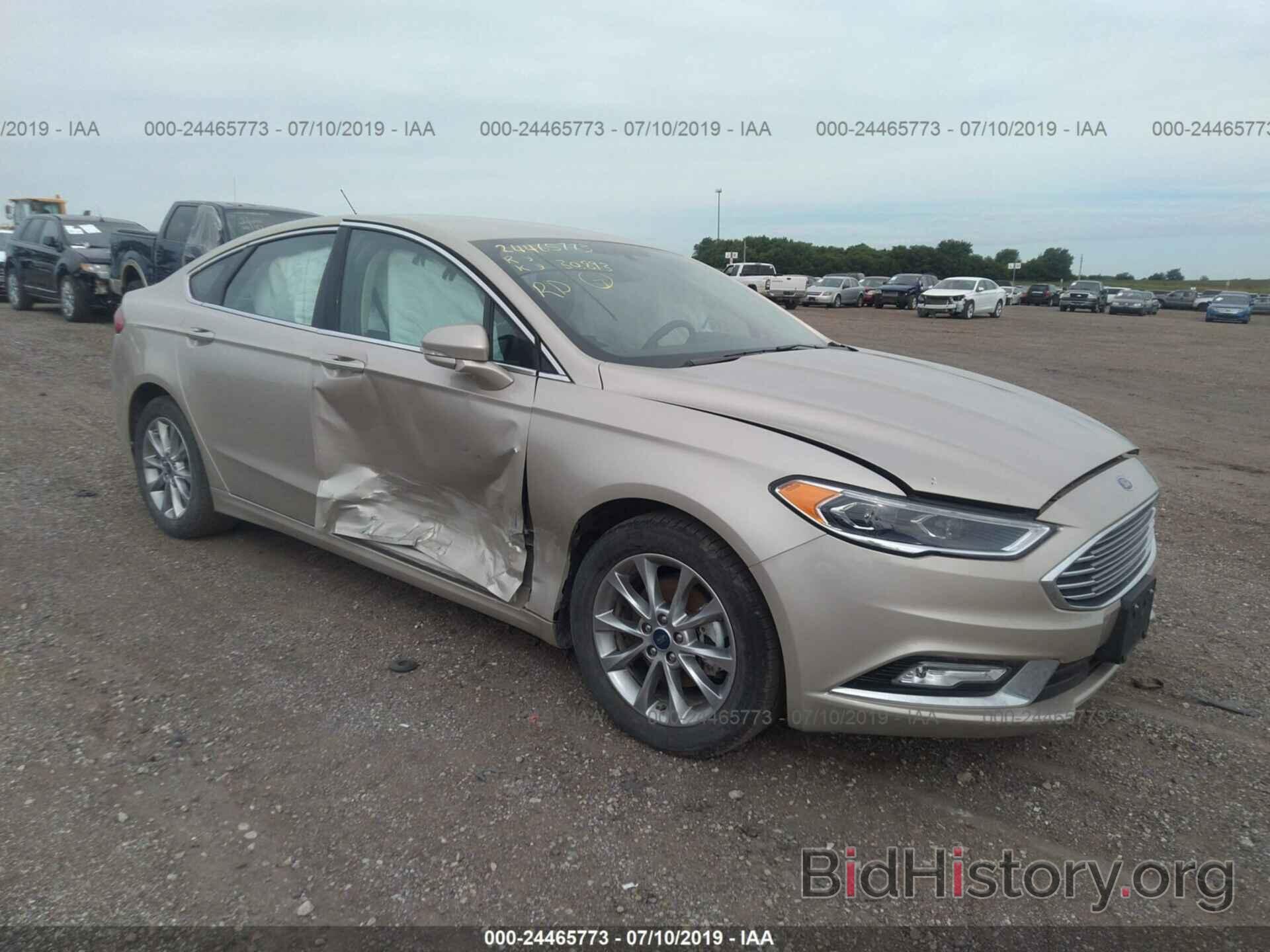 Photo 3FA6P0HD1HR398804 - FORD FUSION 2017