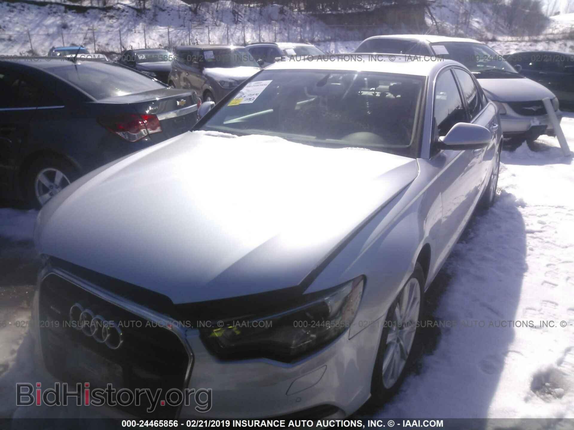 2013 AUDI A6 - VIN: WAUGFAFC5DN044151 - Фото 2