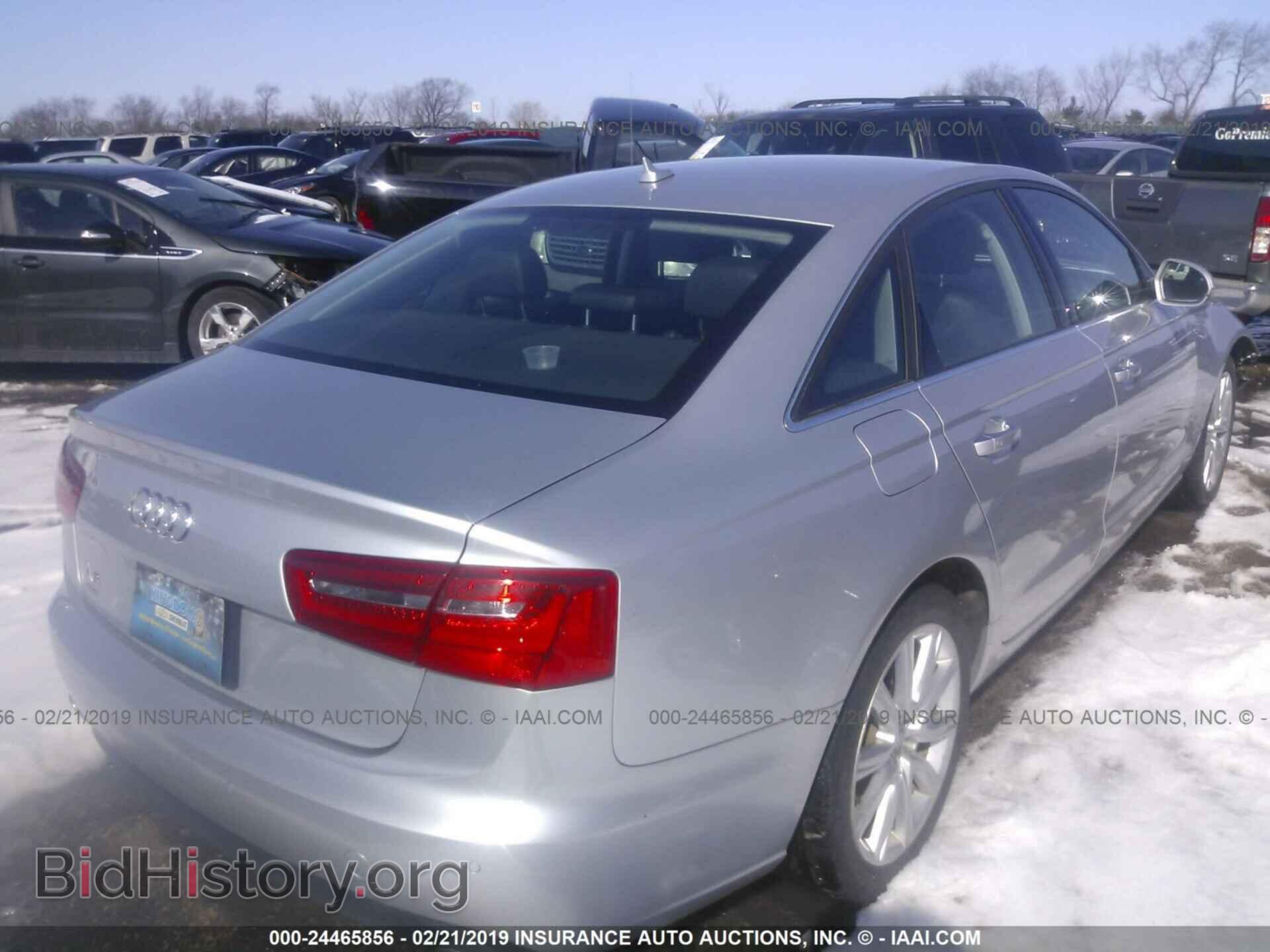 2013 AUDI A6 - VIN: WAUGFAFC5DN044151 - Фото 4