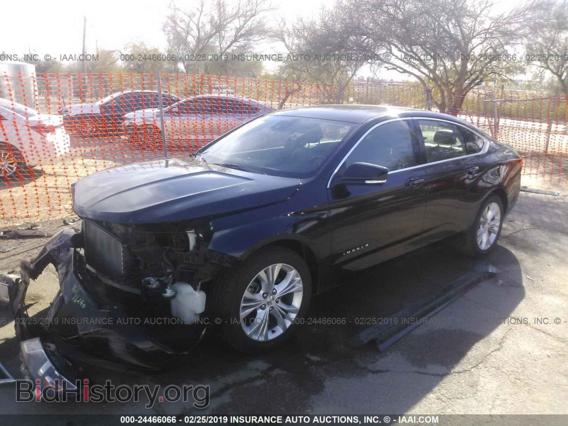 2014 CHEVROLET IMPALA - VIN: 2G1125S32E9286684 - Фото 2
