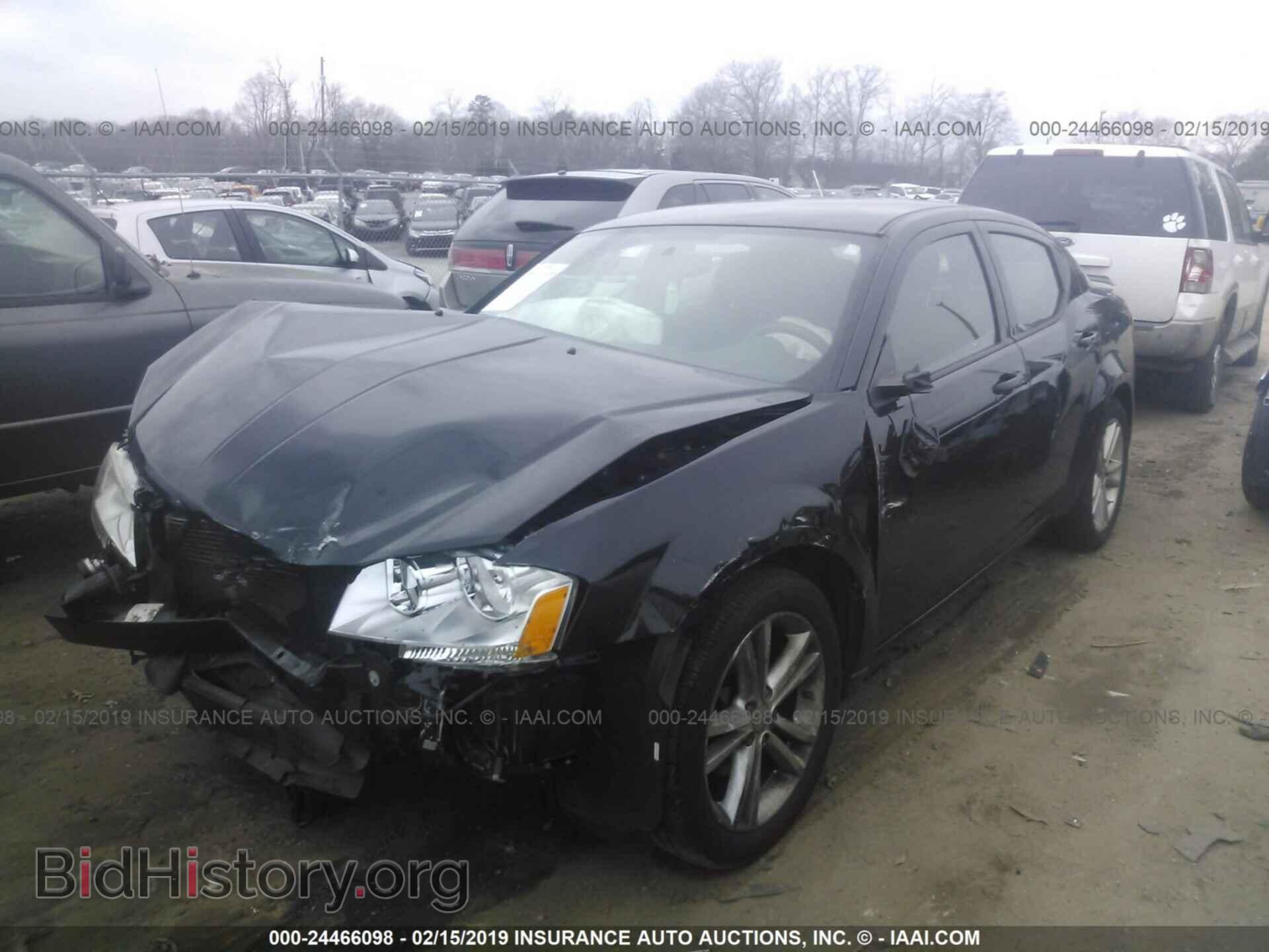 2012 DODGE AVENGER - VIN: 1C3CDZAG5CN255868 - Фото 2