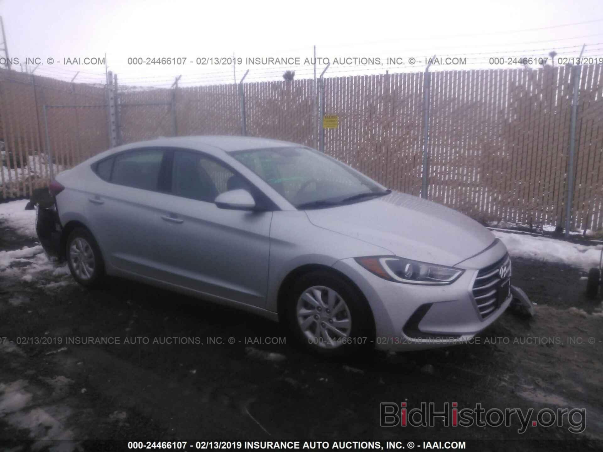 Photo 5NPD74LF3HH085015 - HYUNDAI ELANTRA 2017