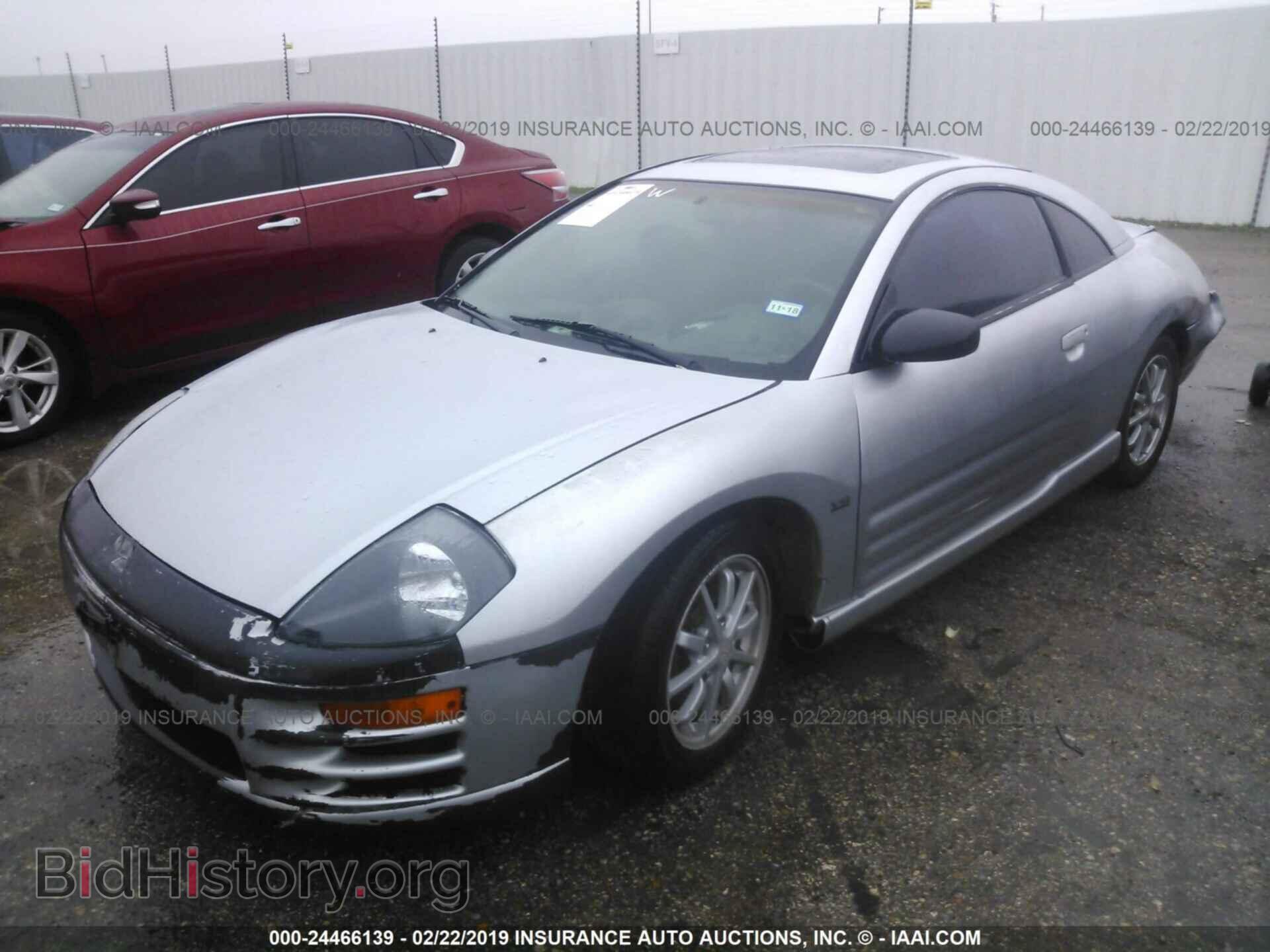 2000 MITSUBISHI ECLIPSE - VIN: 4A3AC44G7YE170619 - Фото 2