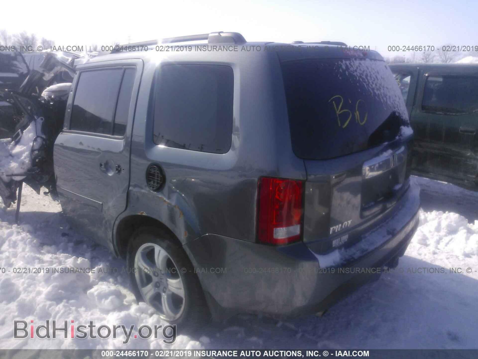 2012 HONDA PILOT - VIN: 5FNYF4H6XCB003124 - Фото 3