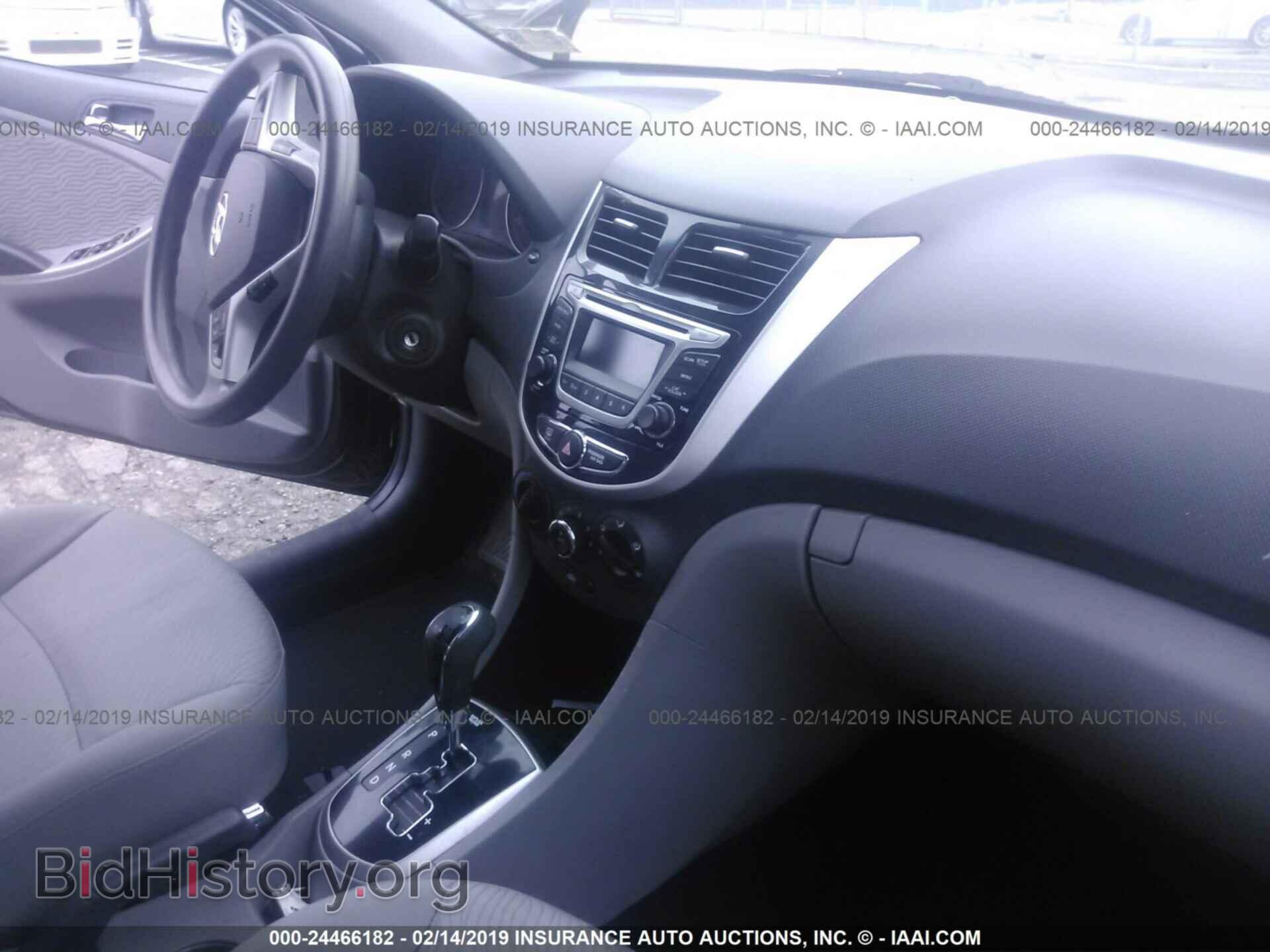 2014 HYUNDAI ACCENT - VIN: KMHCU4AE3EU748188 - Фото 5