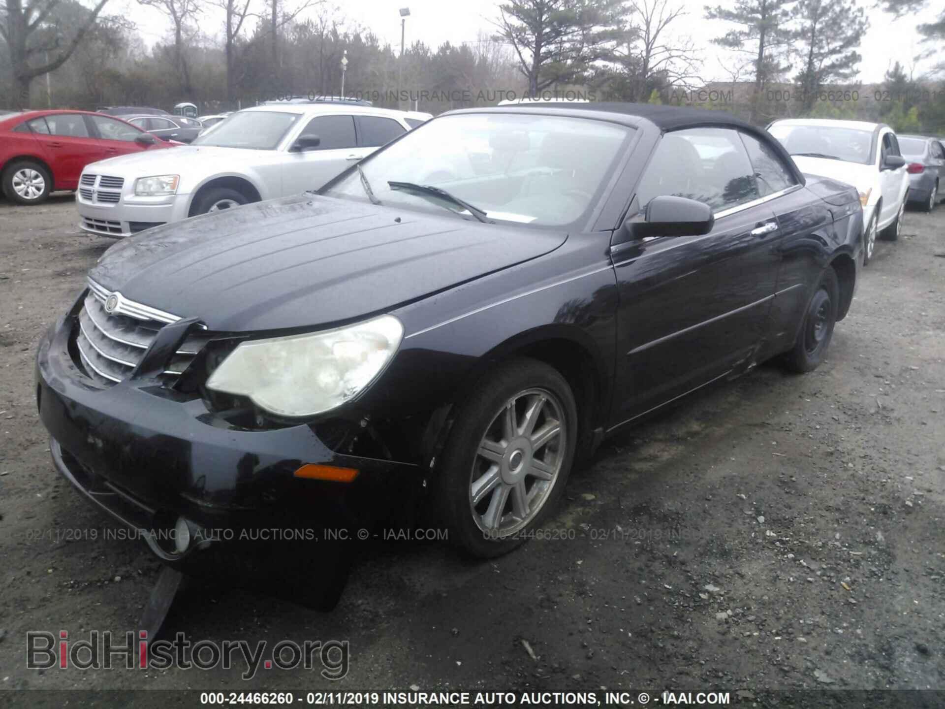 2008 CHRYSLER SEBRING - VIN: 1C3LC65MX8N243627 - Фото 2